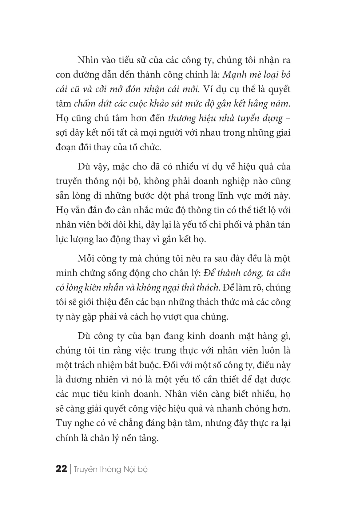truyền thông nội bộ: linh hồn của doanh nghiệp