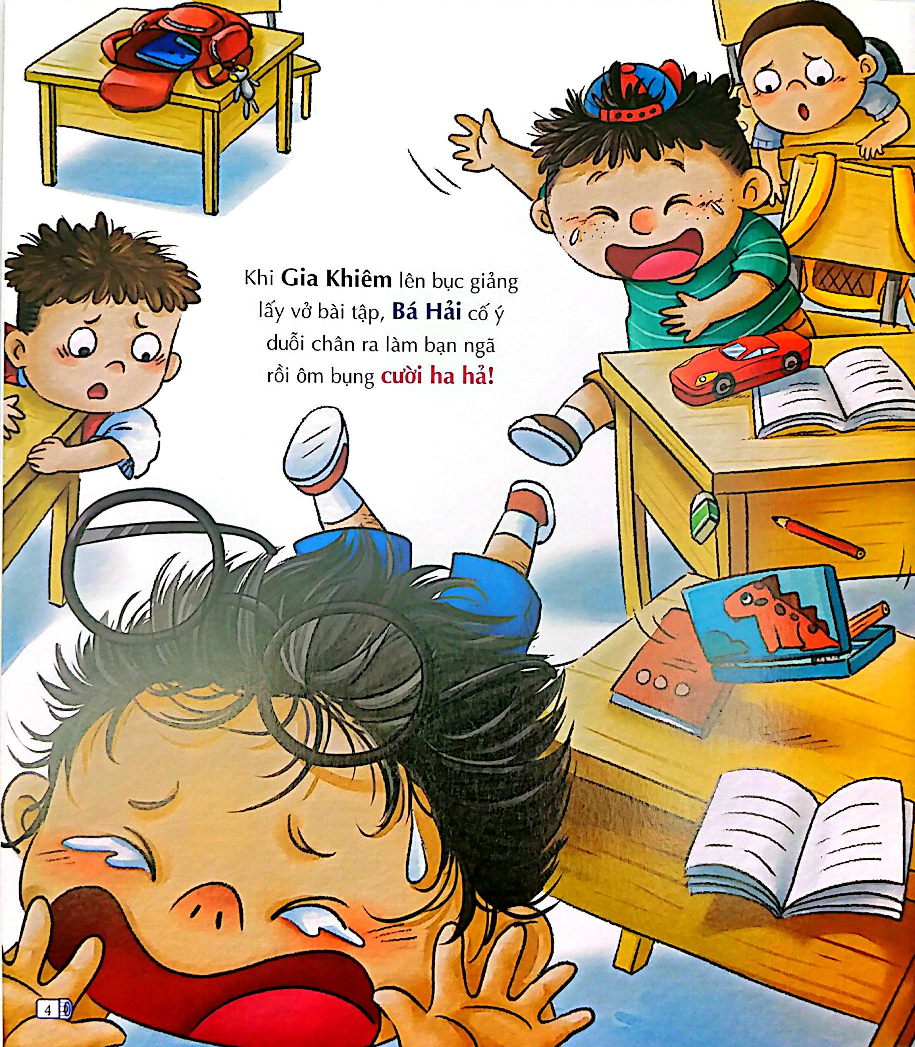 Truyen Tranh Boi Duong Tam Ly Lanh Manh Cho Tre - Be Bi Bat Nat, Phai Lam Sao Day?