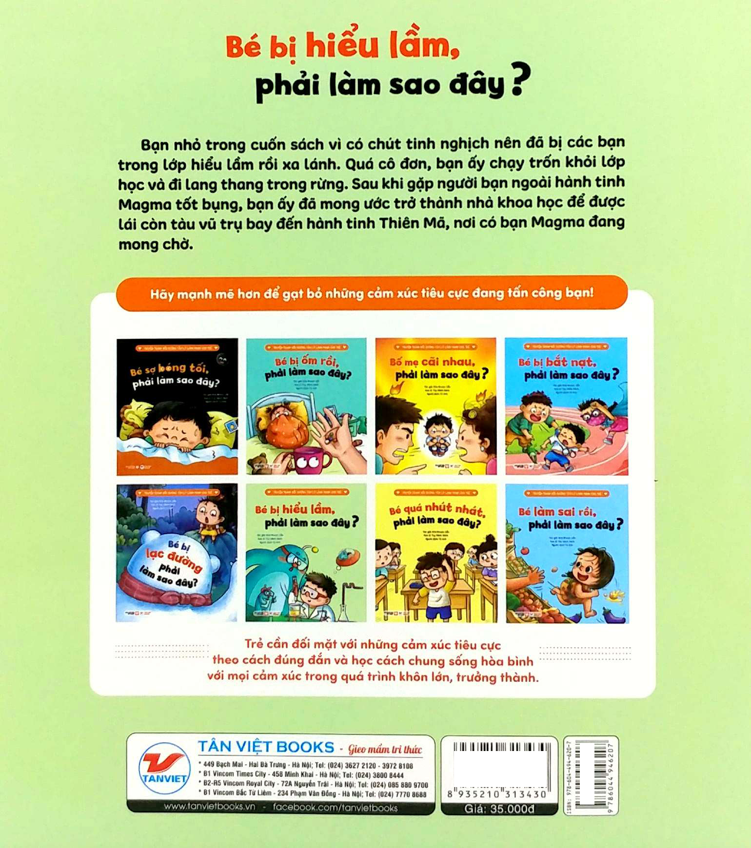 Truyen Tranh Boi Duong Tam Ly Lanh Manh Cho Tre - Be Bi Hieu Lam, Phai Lam Sao Day?