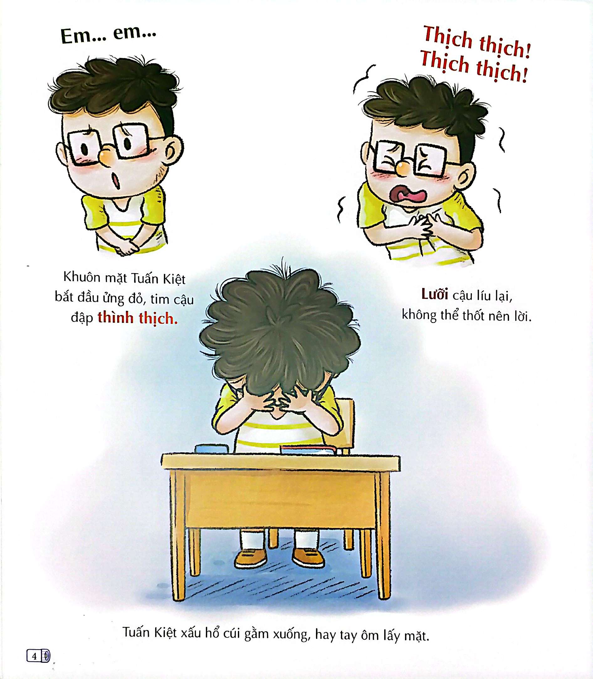 Truyen Tranh Boi Duong Tam Ly Lanh Manh Cho Tre - Be Qua Nhut Nhat, Phai Lam Sao Day?