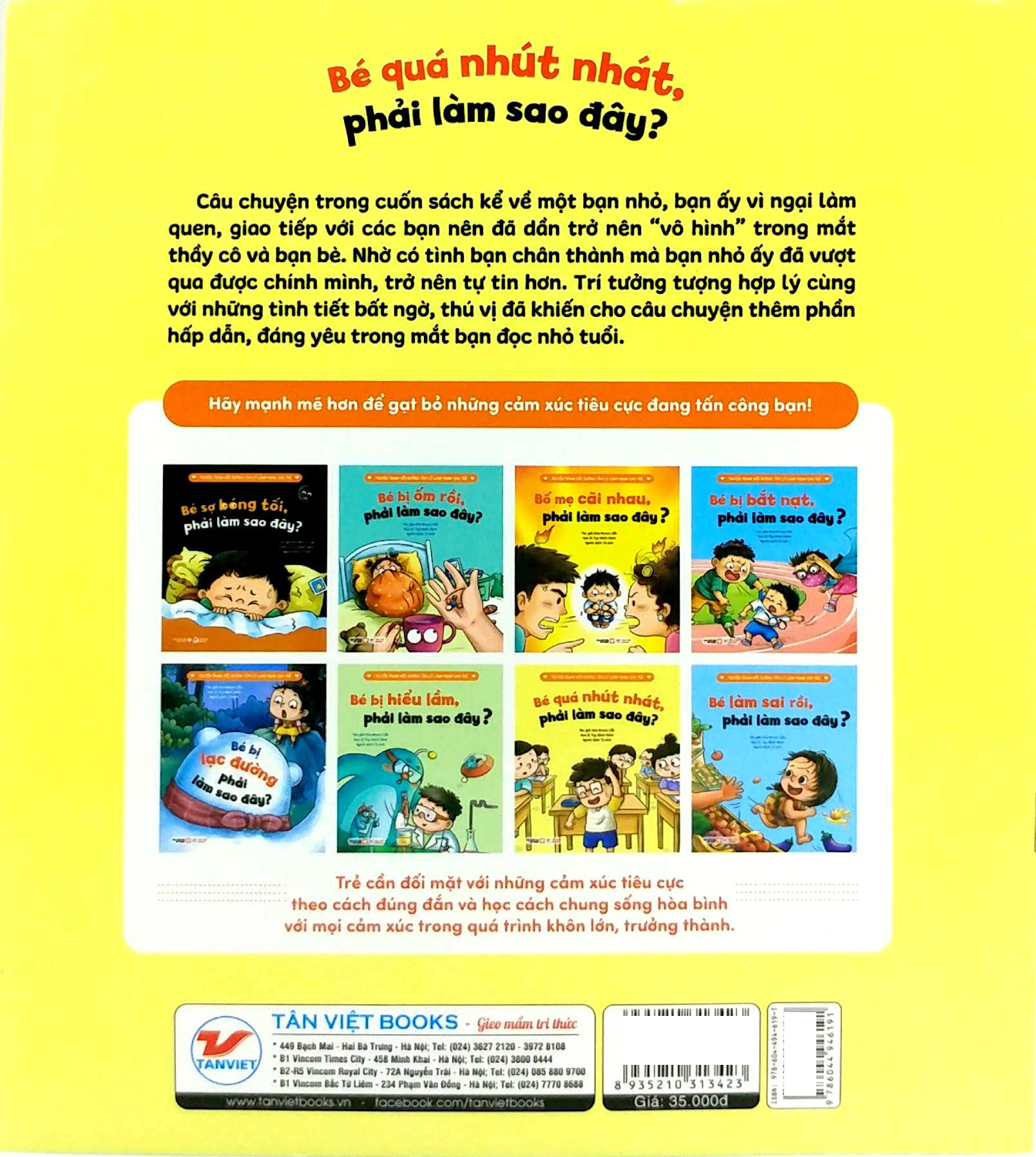 Truyen Tranh Boi Duong Tam Ly Lanh Manh Cho Tre - Be Qua Nhut Nhat, Phai Lam Sao Day?