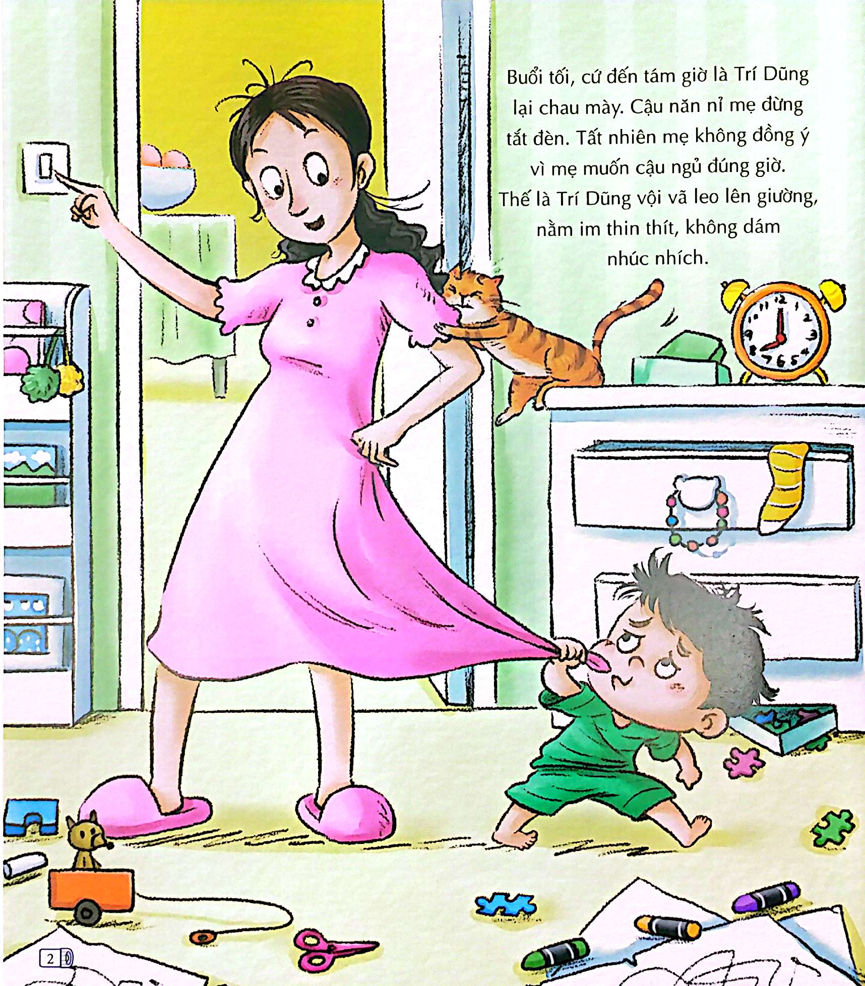 Truyen Tranh Boi Duong Tam Ly Lanh Manh Cho Tre - Be So Bong Toi, Phai Lam Sao Day?