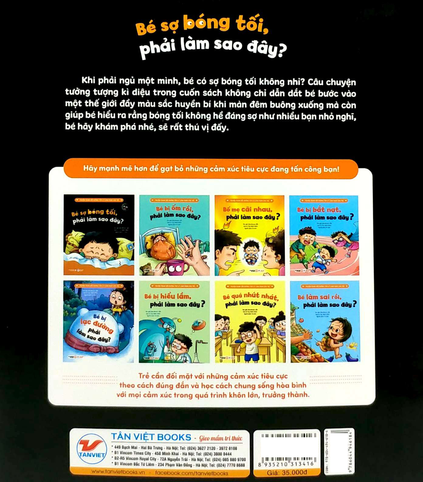 Truyen Tranh Boi Duong Tam Ly Lanh Manh Cho Tre - Be So Bong Toi, Phai Lam Sao Day?