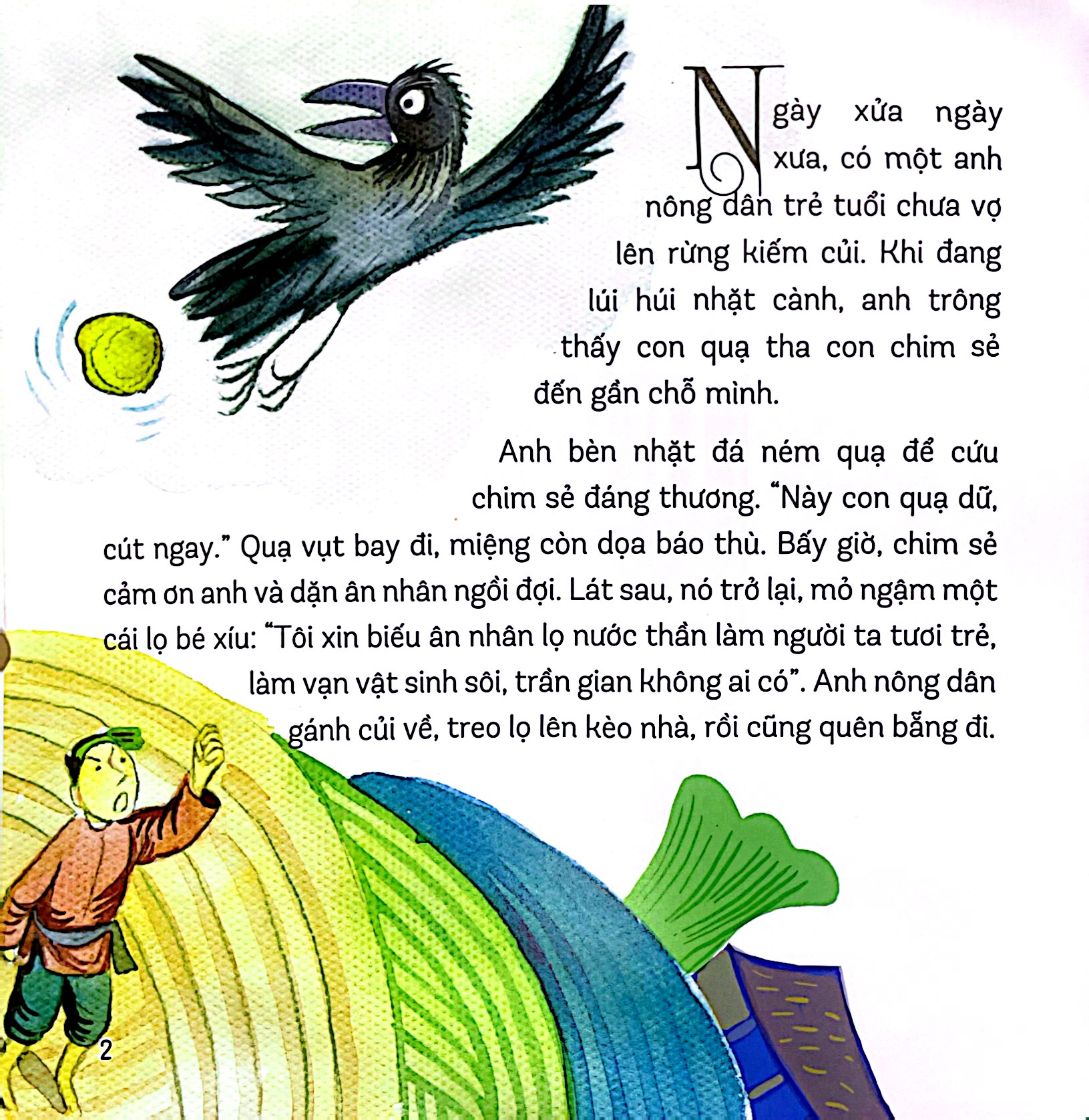 truyện tranh cổ tích việt nam - ai mua hành tôi