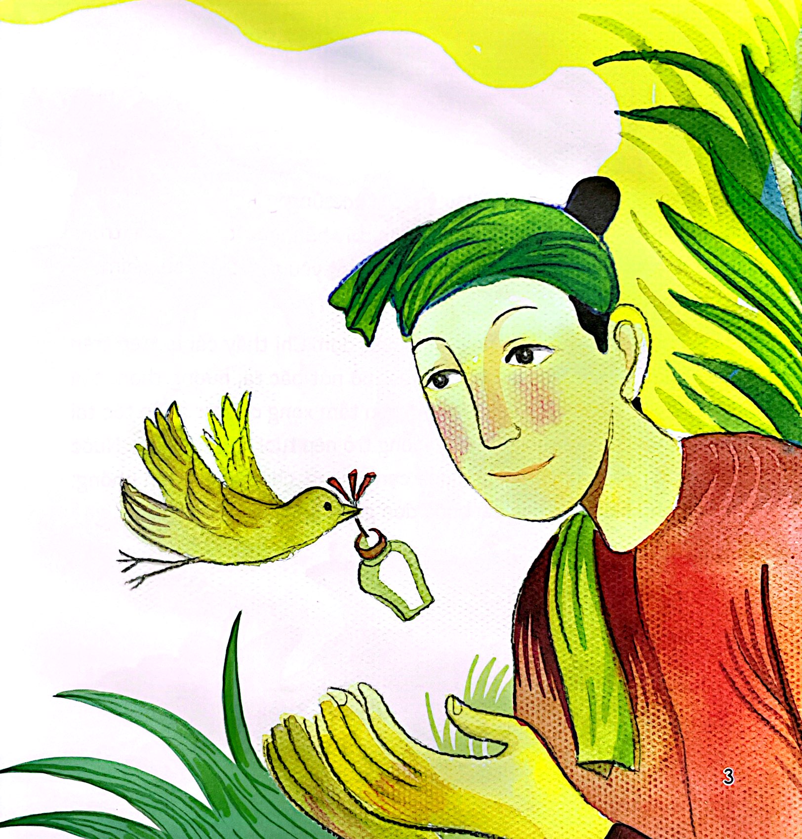 truyện tranh cổ tích việt nam - ai mua hành tôi