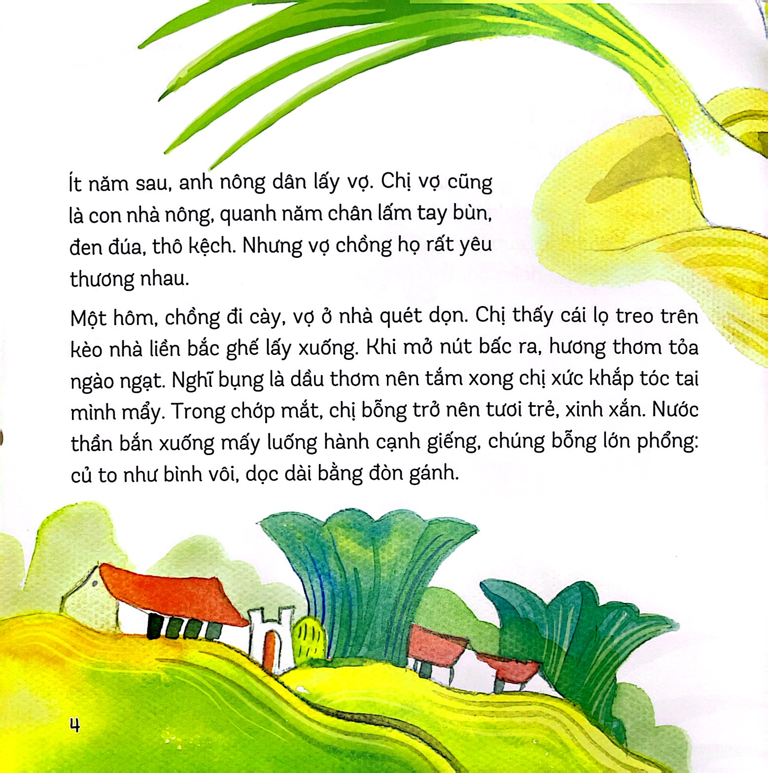 truyện tranh cổ tích việt nam - ai mua hành tôi