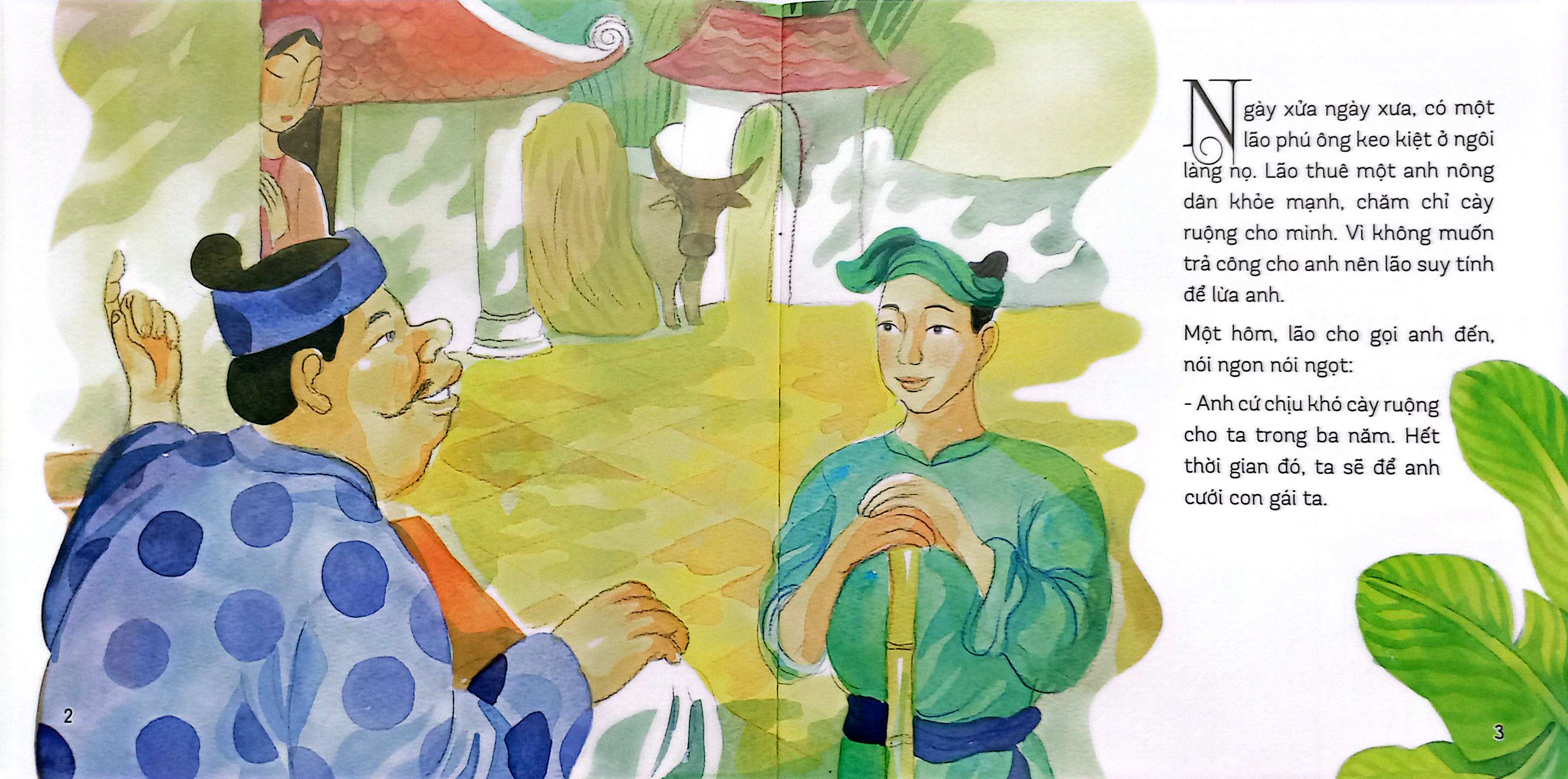 truyện tranh cổ tích việt nam - cây tre trăm đốt