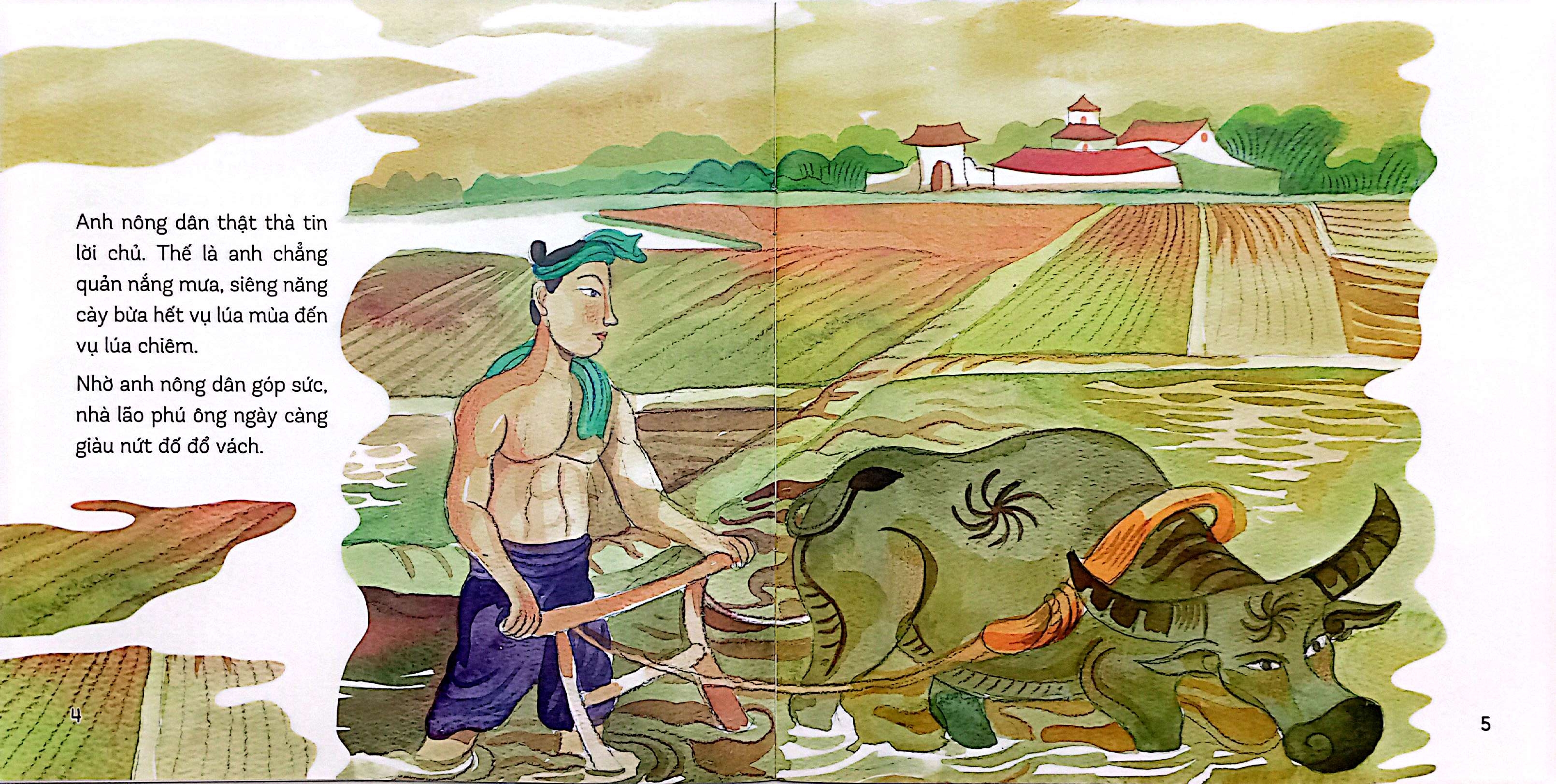 truyện tranh cổ tích việt nam - cây tre trăm đốt