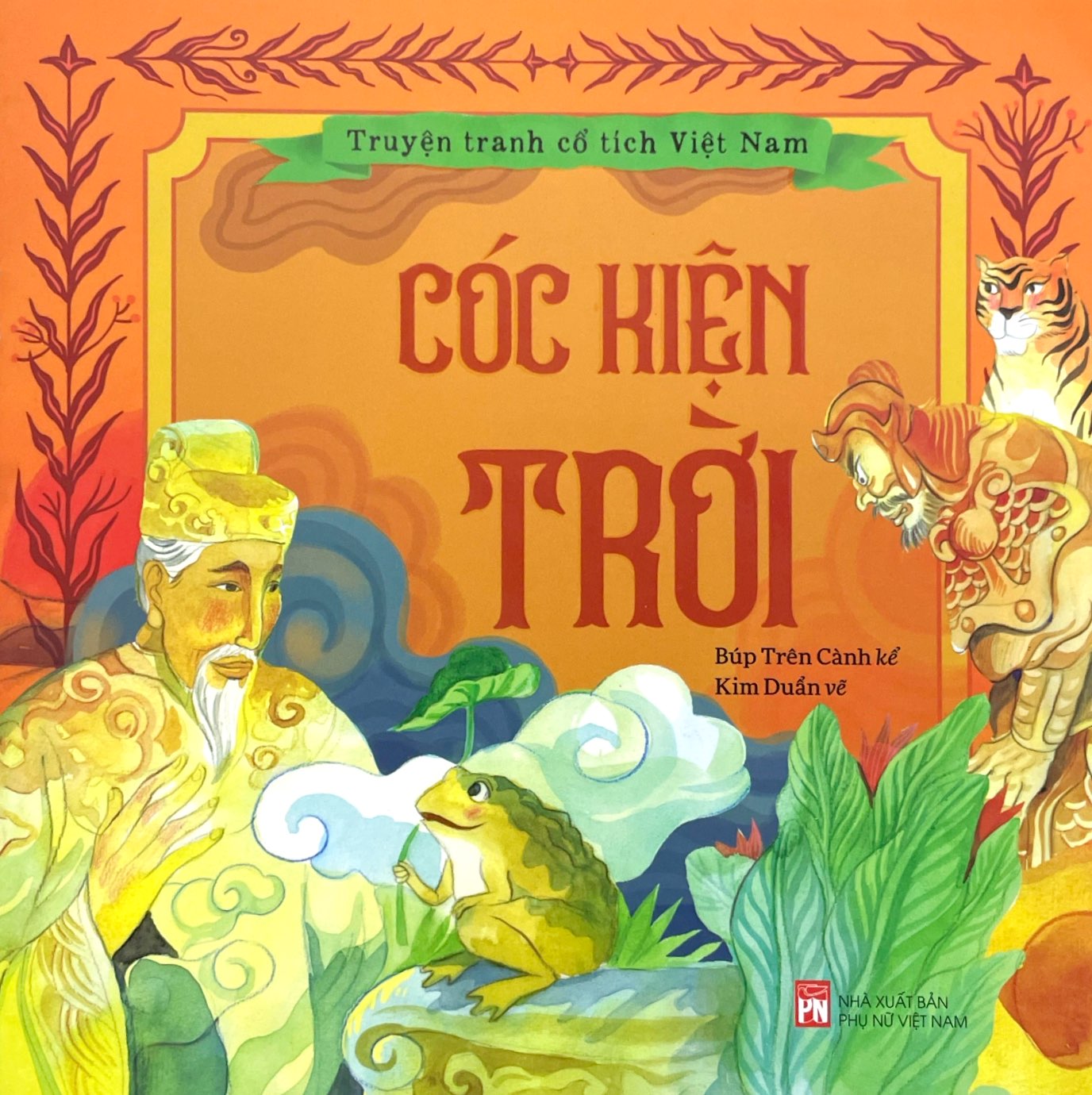 truyện tranh cổ tích việt nam - cóc kiện trời