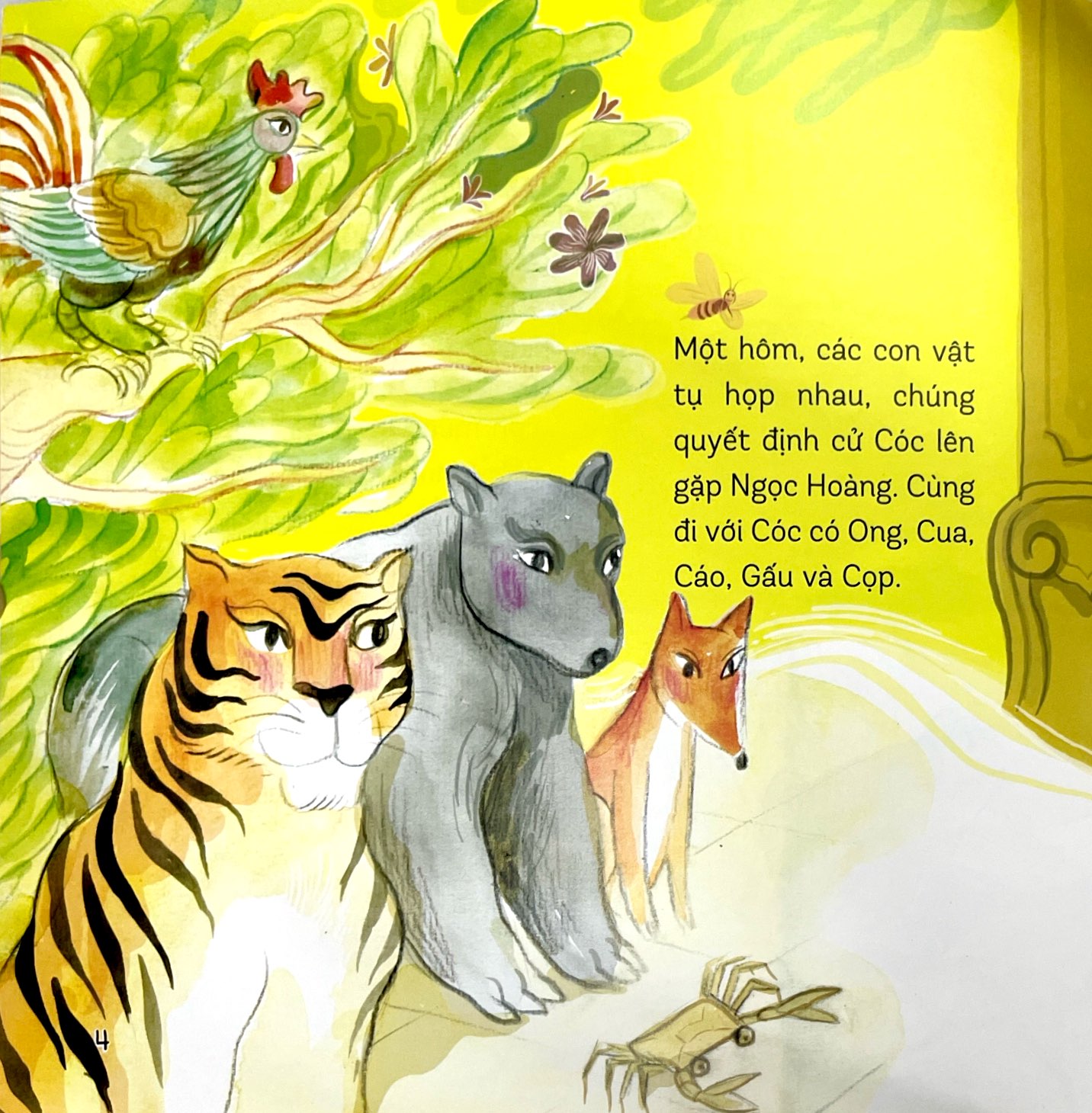 truyện tranh cổ tích việt nam - cóc kiện trời