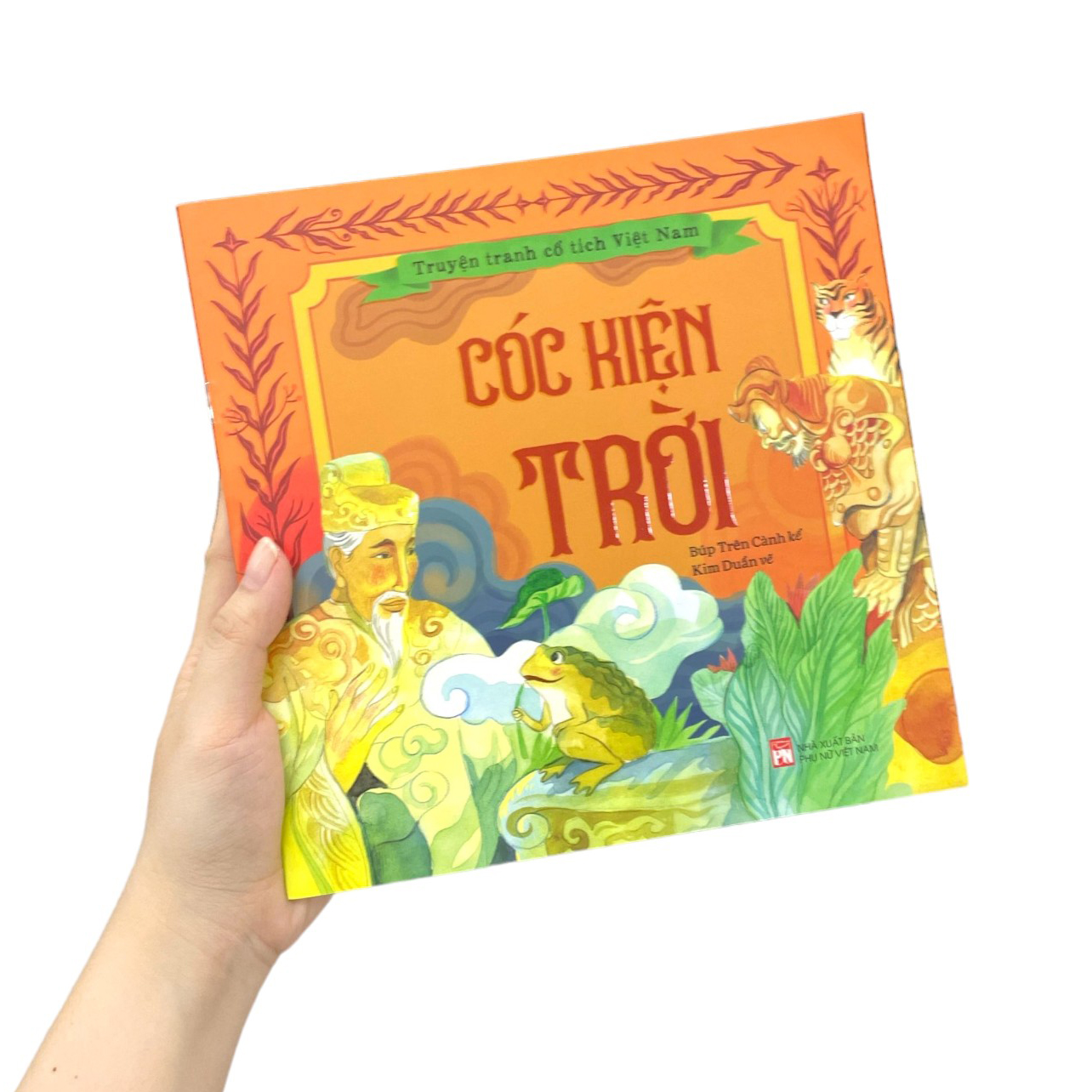 truyện tranh cổ tích việt nam - cóc kiện trời