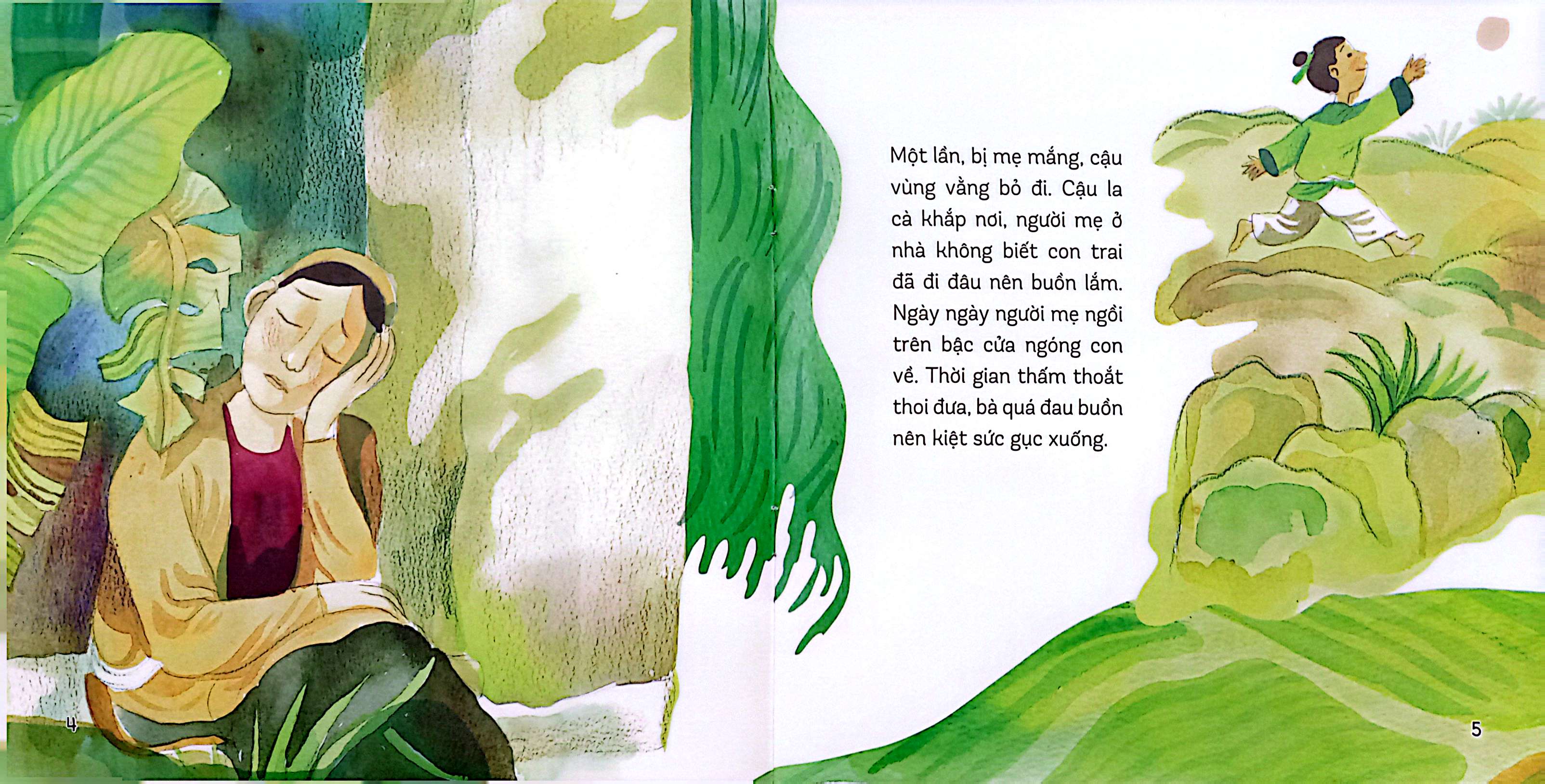 truyện tranh cổ tích việt nam - sự tích quả vú sữa