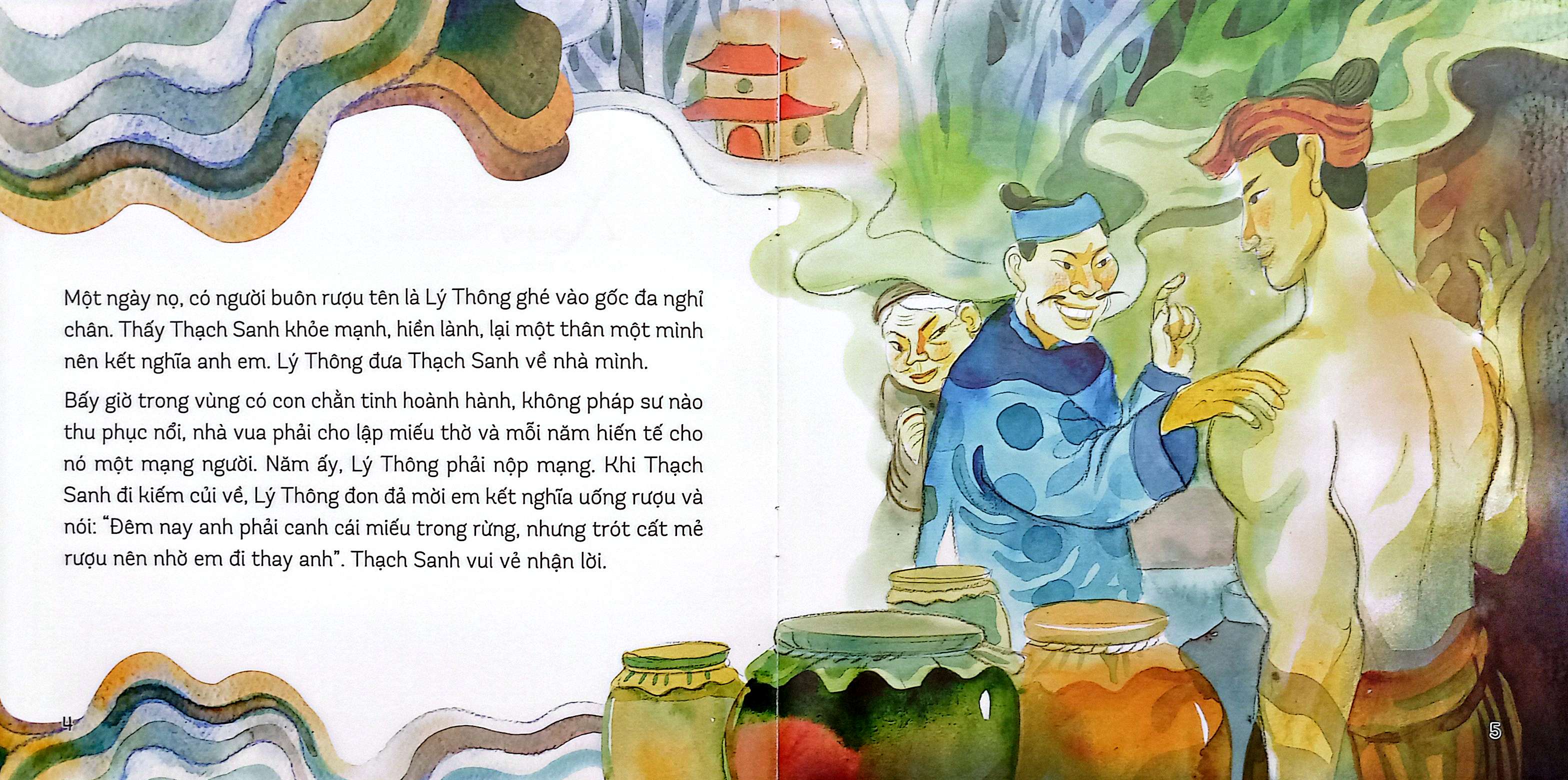 truyện tranh cổ tích việt nam - thạch sanh