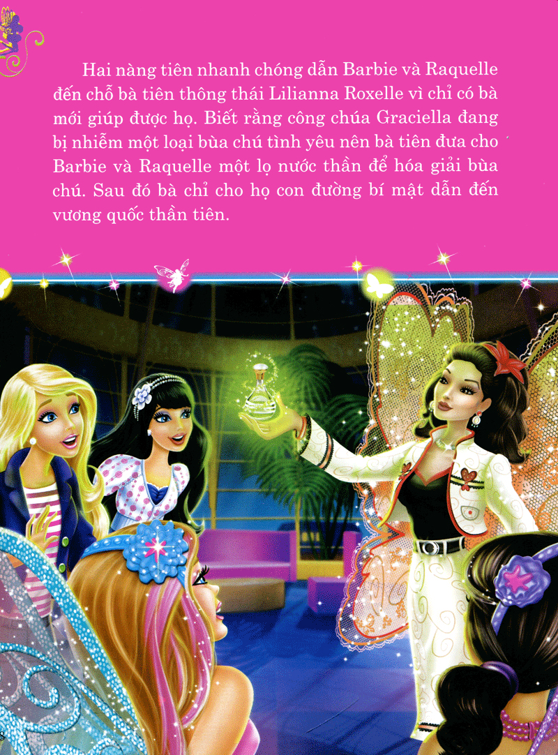 truyện tranh công chúa barbie - bí mật thần tiên