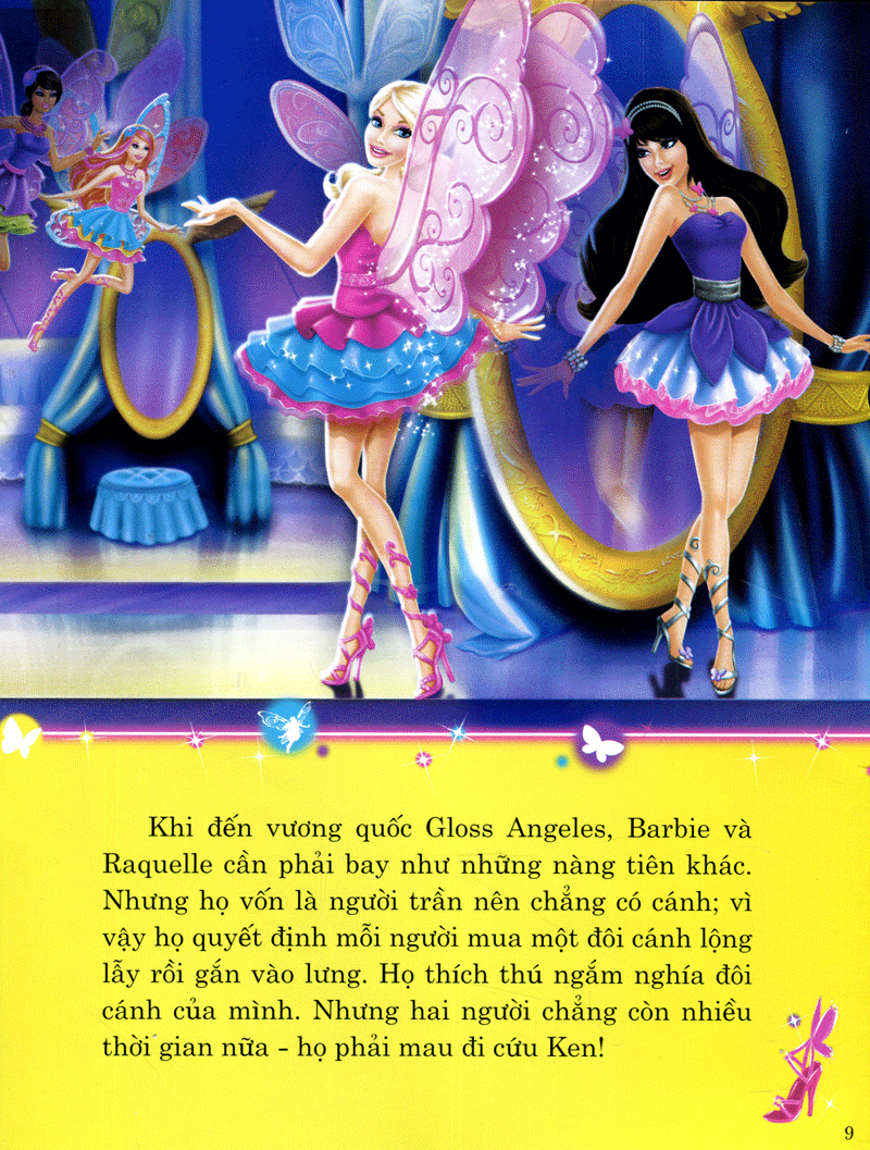 truyện tranh công chúa barbie - bí mật thần tiên