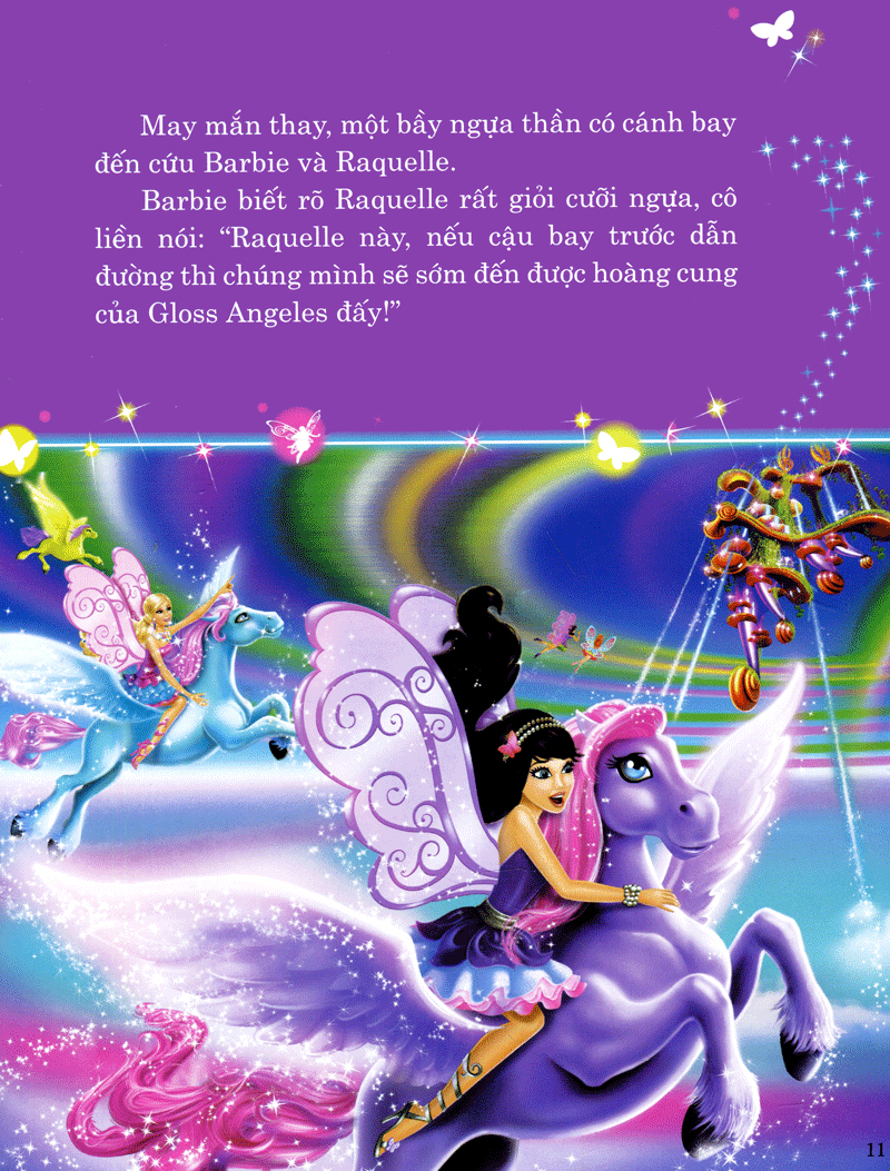 truyện tranh công chúa barbie - bí mật thần tiên