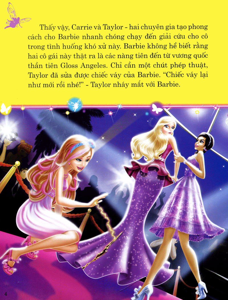 truyện tranh công chúa barbie - bí mật thần tiên