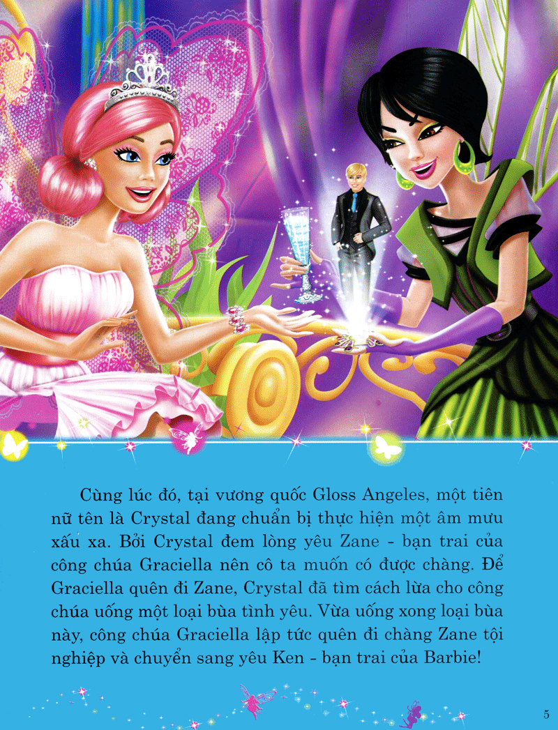 truyện tranh công chúa barbie - bí mật thần tiên