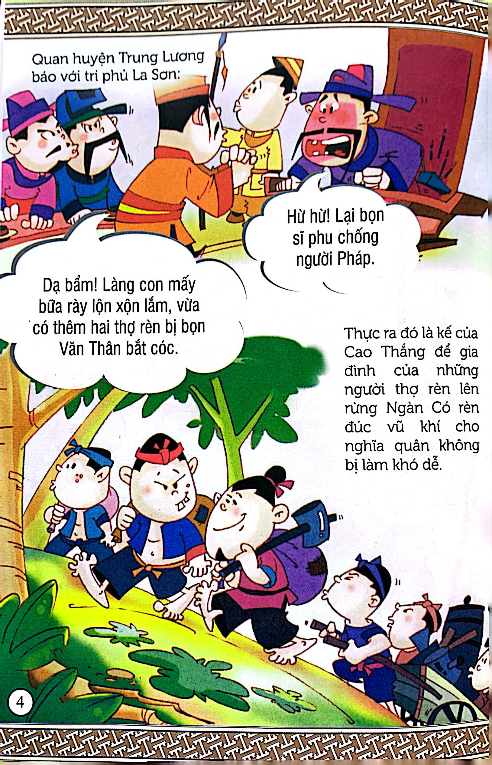 truyện tranh danh nhân lịch sử việt nam - cao thắng anh hùng chế sung