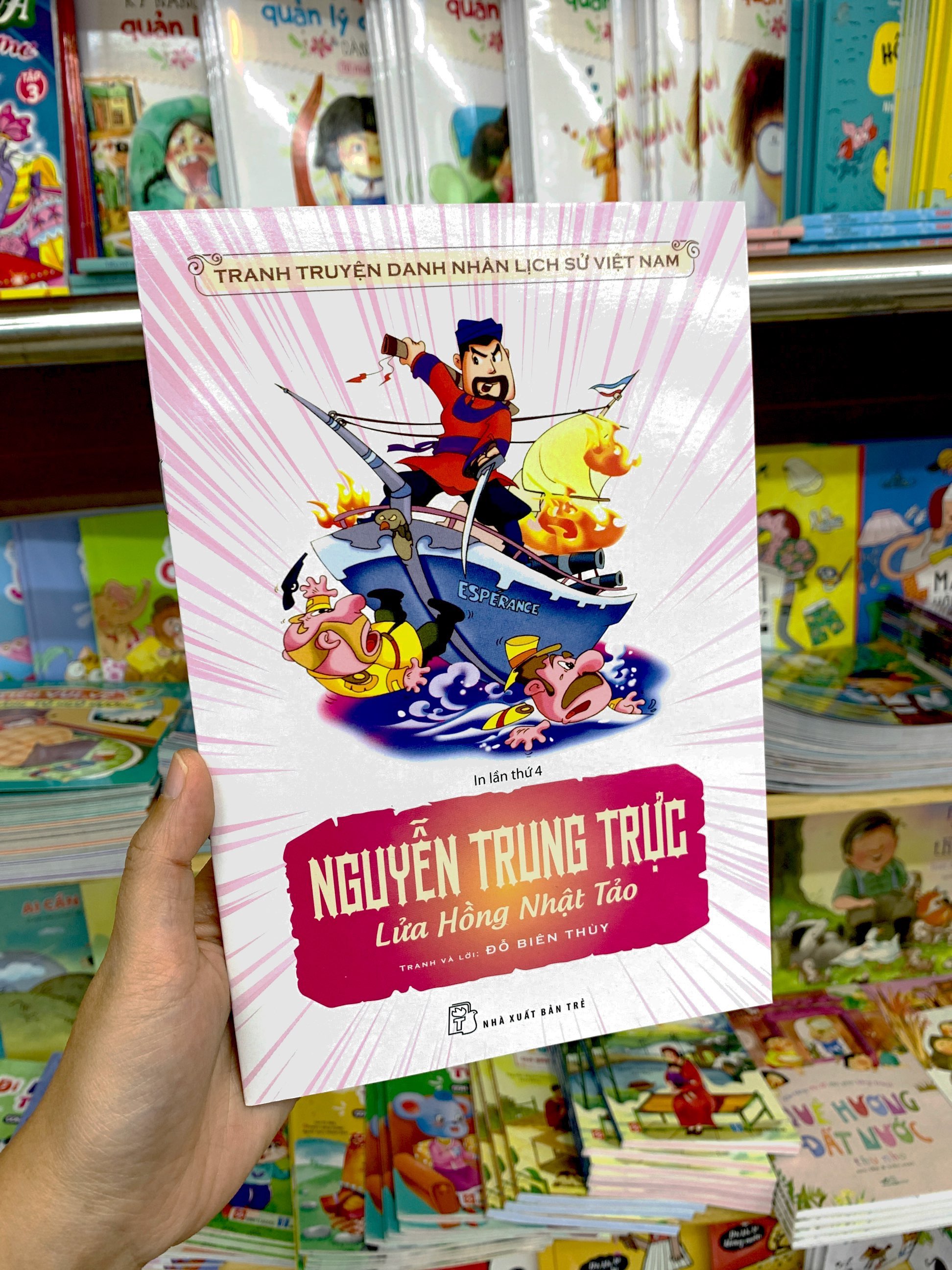 truyện tranh danh nhân lịch sử việt nam - nguyễn trung trực lửa hồng nhật tảo