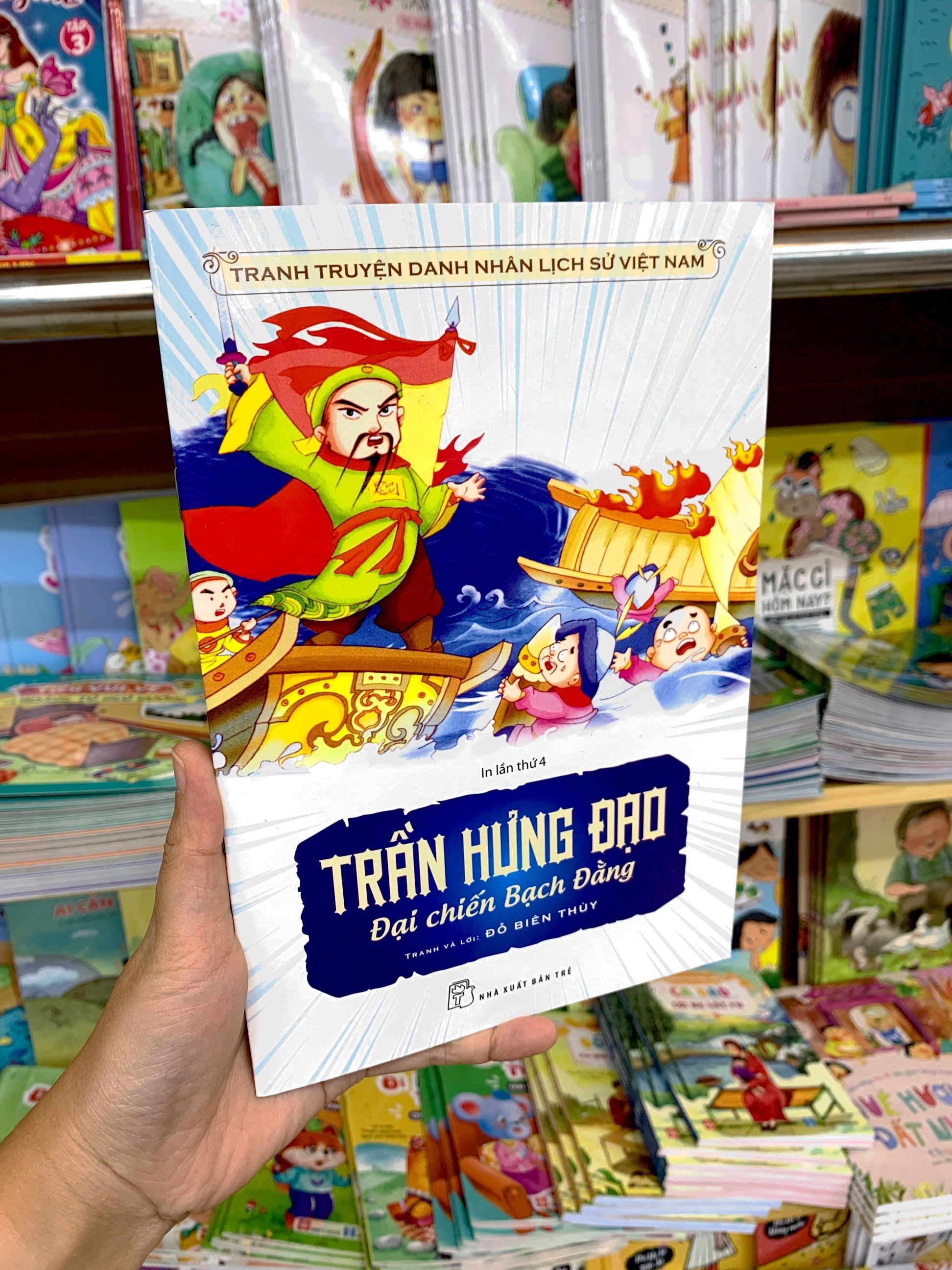 truyện tranh danh nhân lịch sử việt nam - trần hưng đạo đại chiến bạch đằng