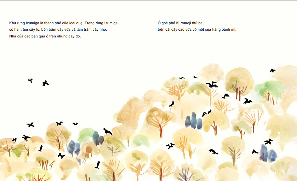 truyện tranh ehon - cửa hàng bánh mì quạ (từ 3 - 6 tuổi) (tái bản 2020)