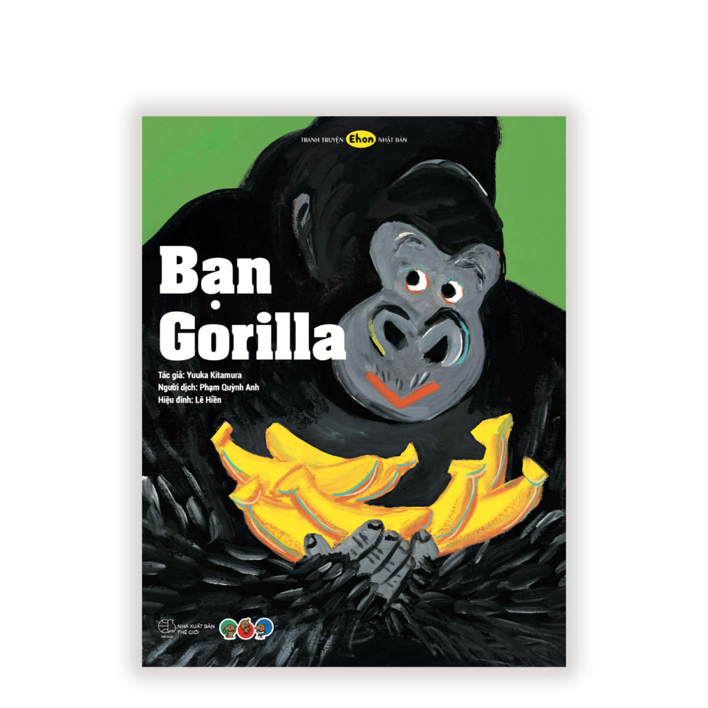 truyện tranh ehon nhật bản - bạn gorilla