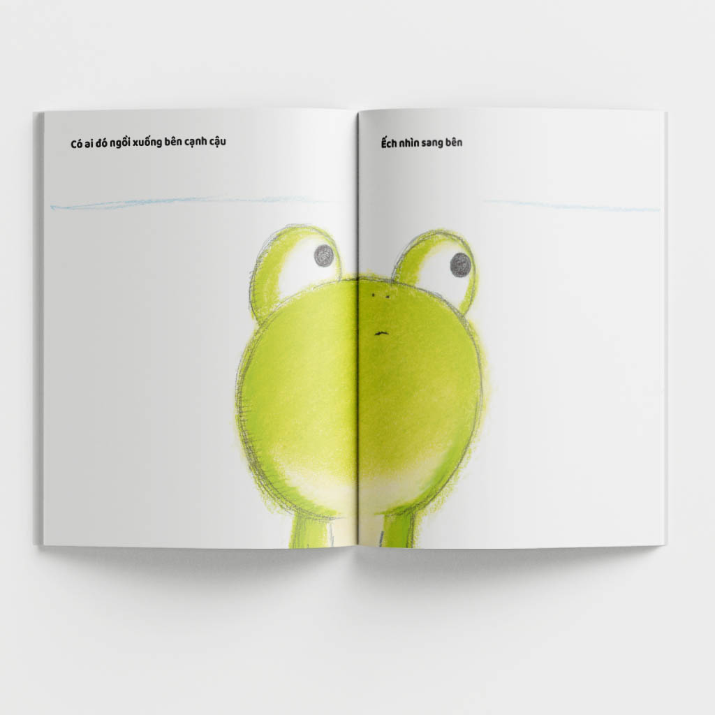 truyện tranh ehon nhật bản - bạn mới của ếch
