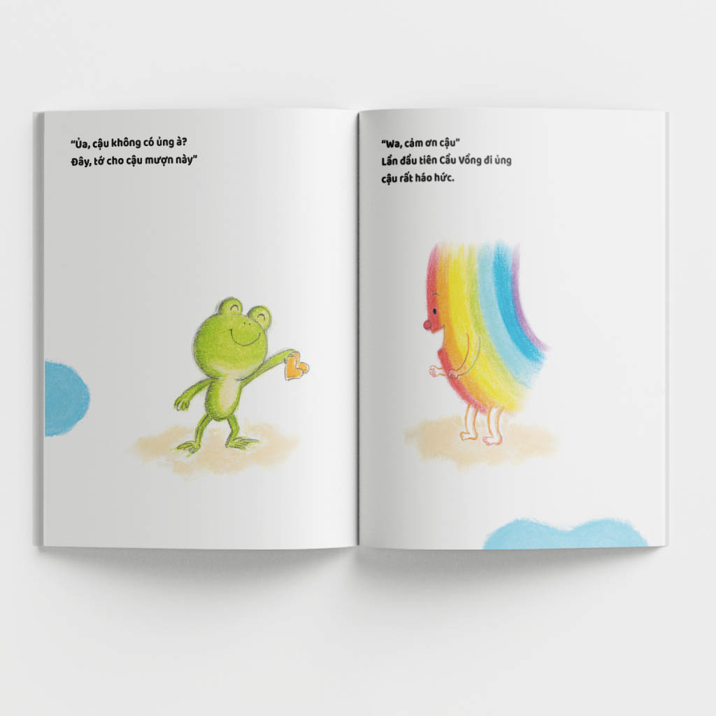 truyện tranh ehon nhật bản - bạn mới của ếch