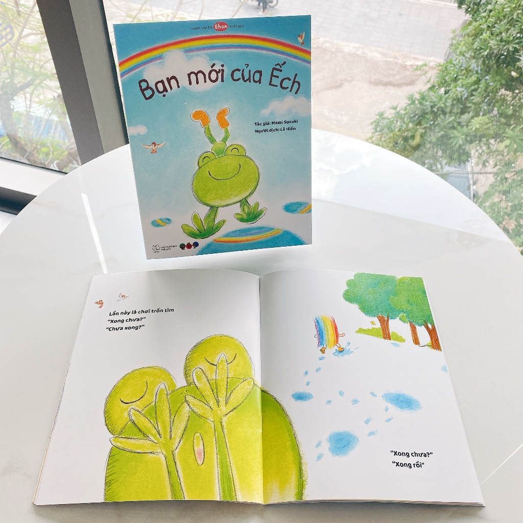 truyện tranh ehon nhật bản - bạn mới của ếch