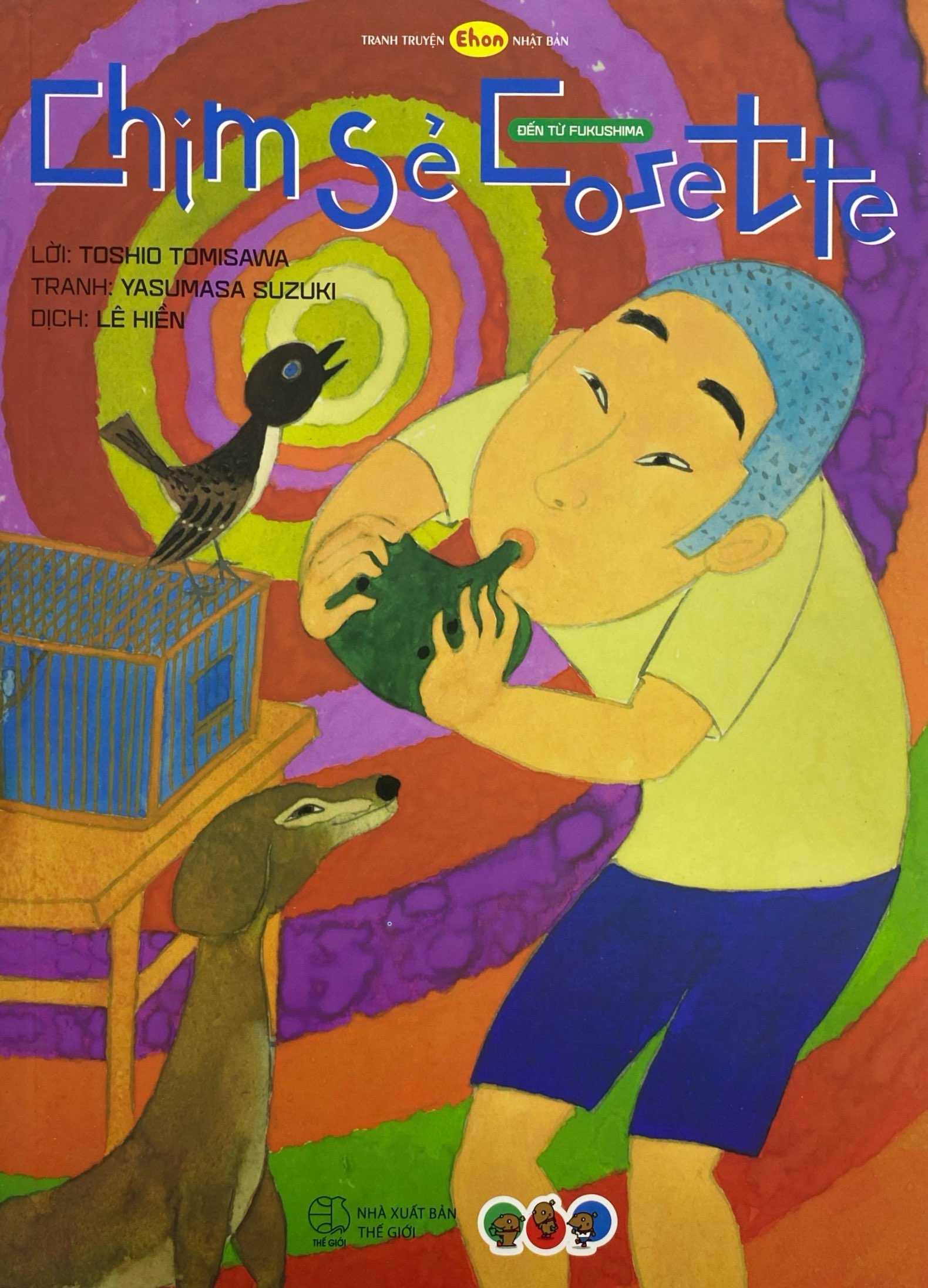 truyện tranh ehon nhật bản - chim sẻ cosette