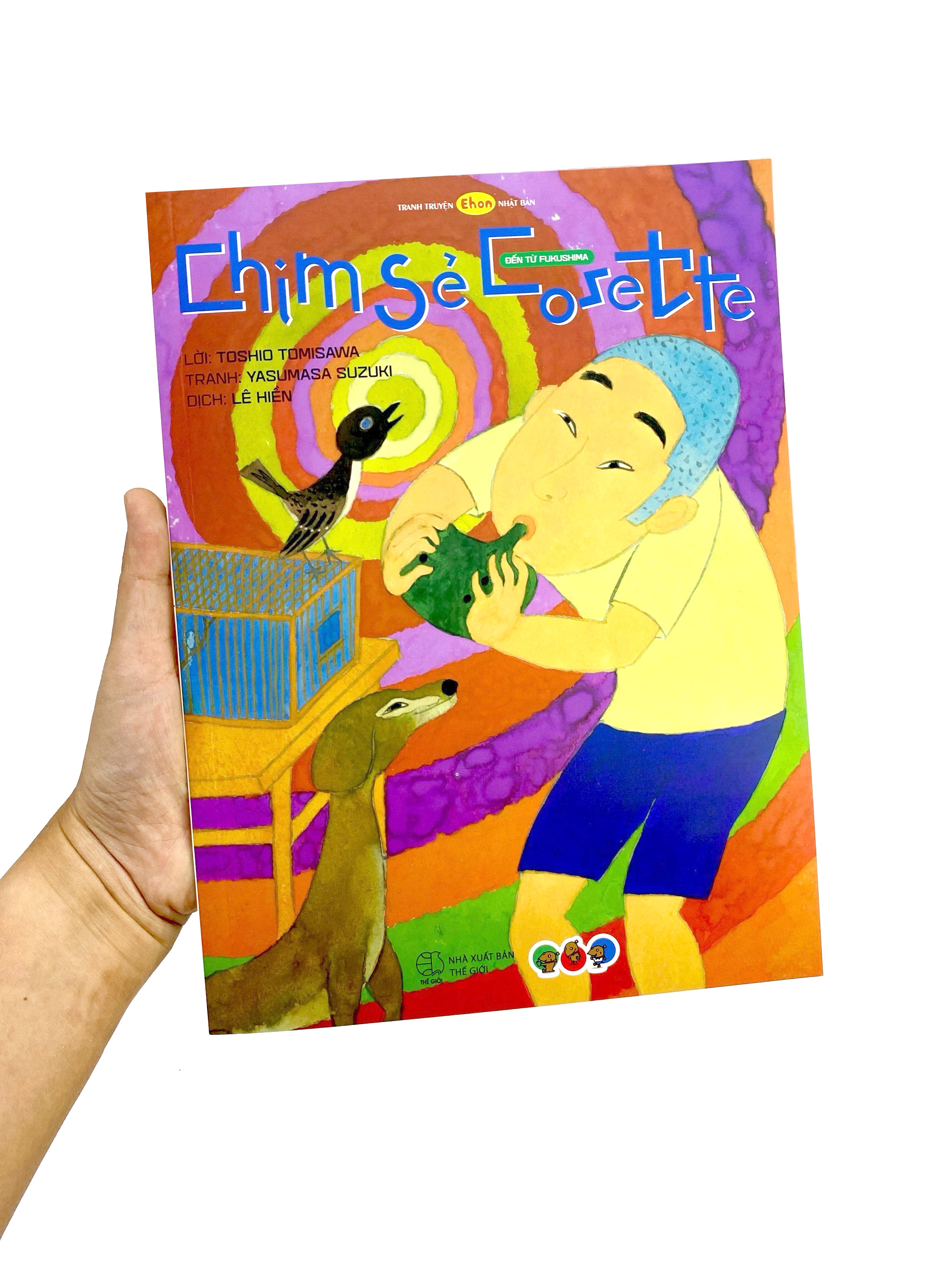 truyện tranh ehon nhật bản - chim sẻ cosette