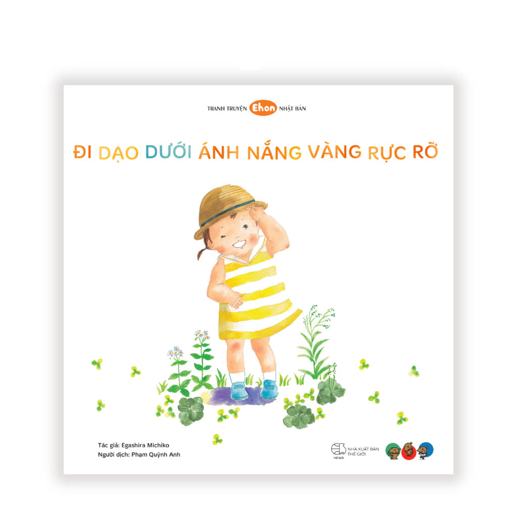 truyện tranh ehon nhật bản - đi dạo dưới ánh nắng vàng rực rỡ