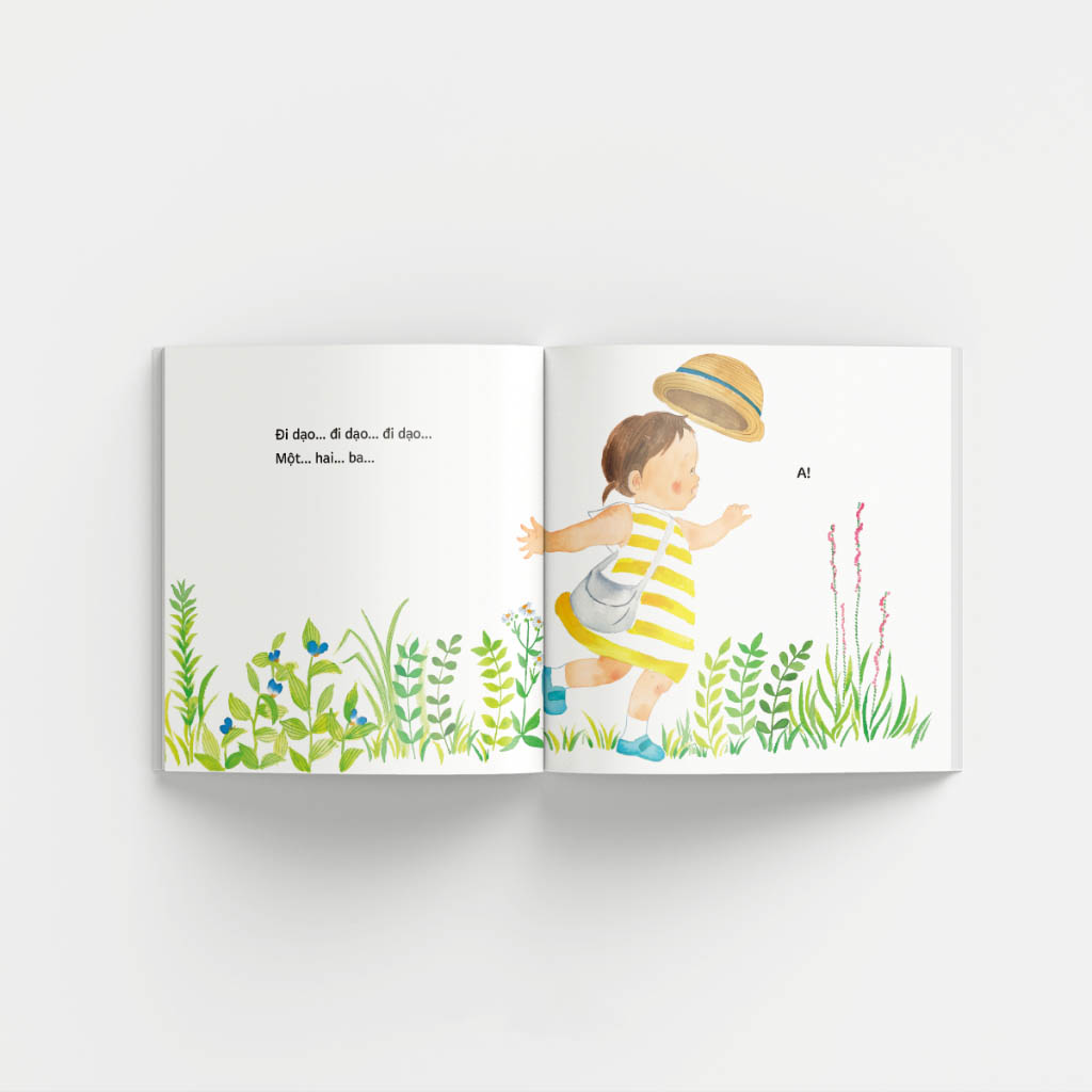 truyện tranh ehon nhật bản - đi dạo dưới ánh nắng vàng rực rỡ