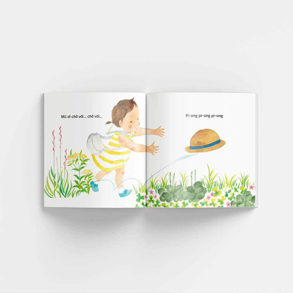 truyện tranh ehon nhật bản - đi dạo dưới ánh nắng vàng rực rỡ