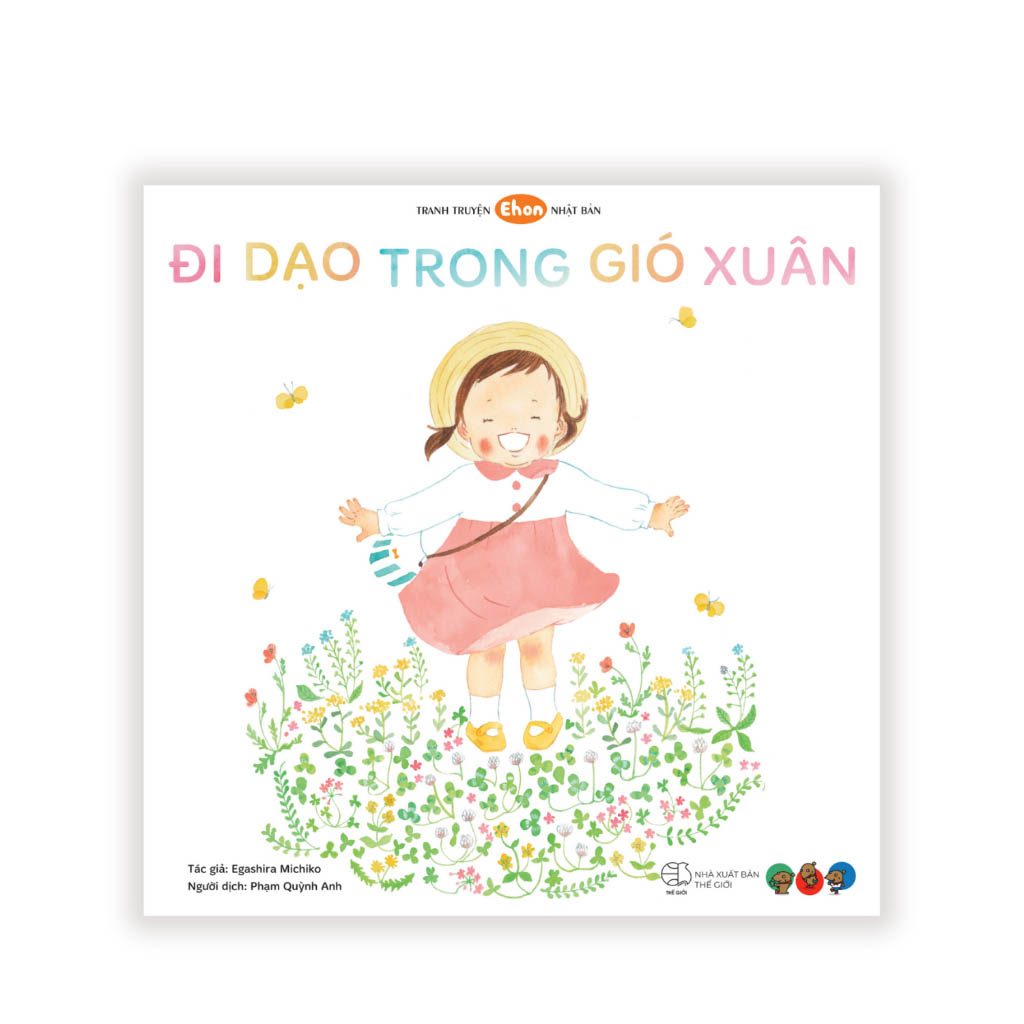 truyện tranh ehon nhật bản - đi dạo trong gió xuân