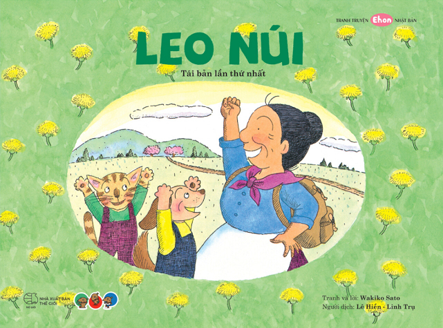 truyện tranh ehon nhật bản - leo núi (tái bản 2024)