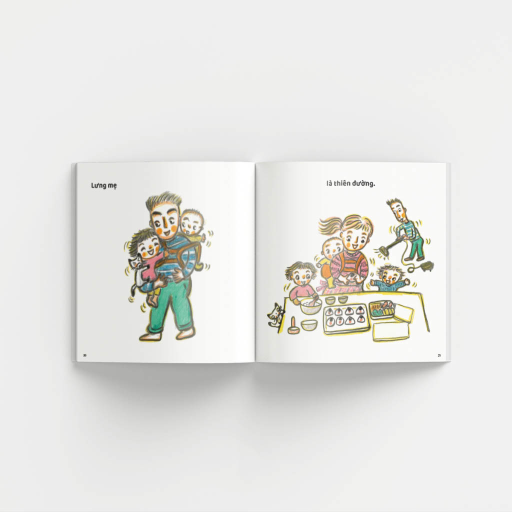 truyện tranh ehon nhật bản - thiên đường