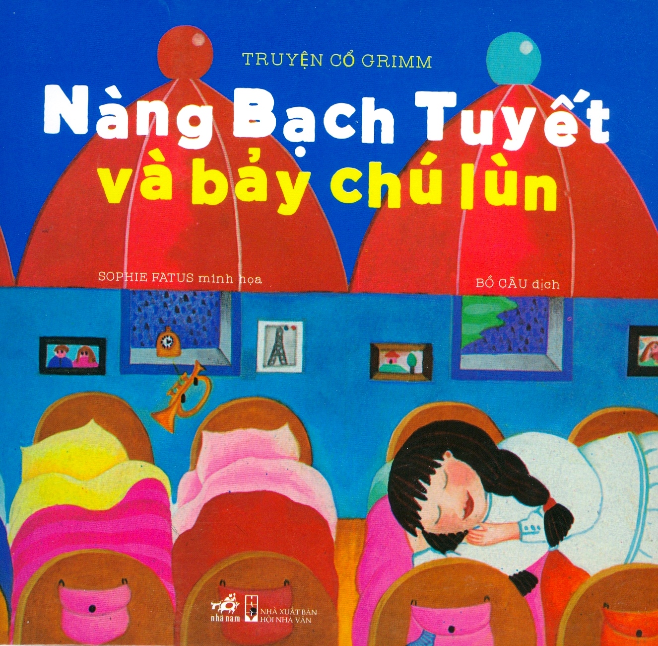 truyện tranh ghép - nàng bạch tuyết và bảy chú lùn