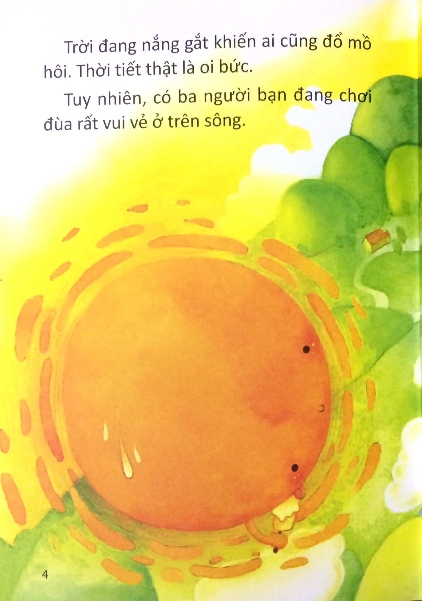 truyện tranh giáo dục thỏ con ơi - chuyến phiêu lưu trên dòng suối