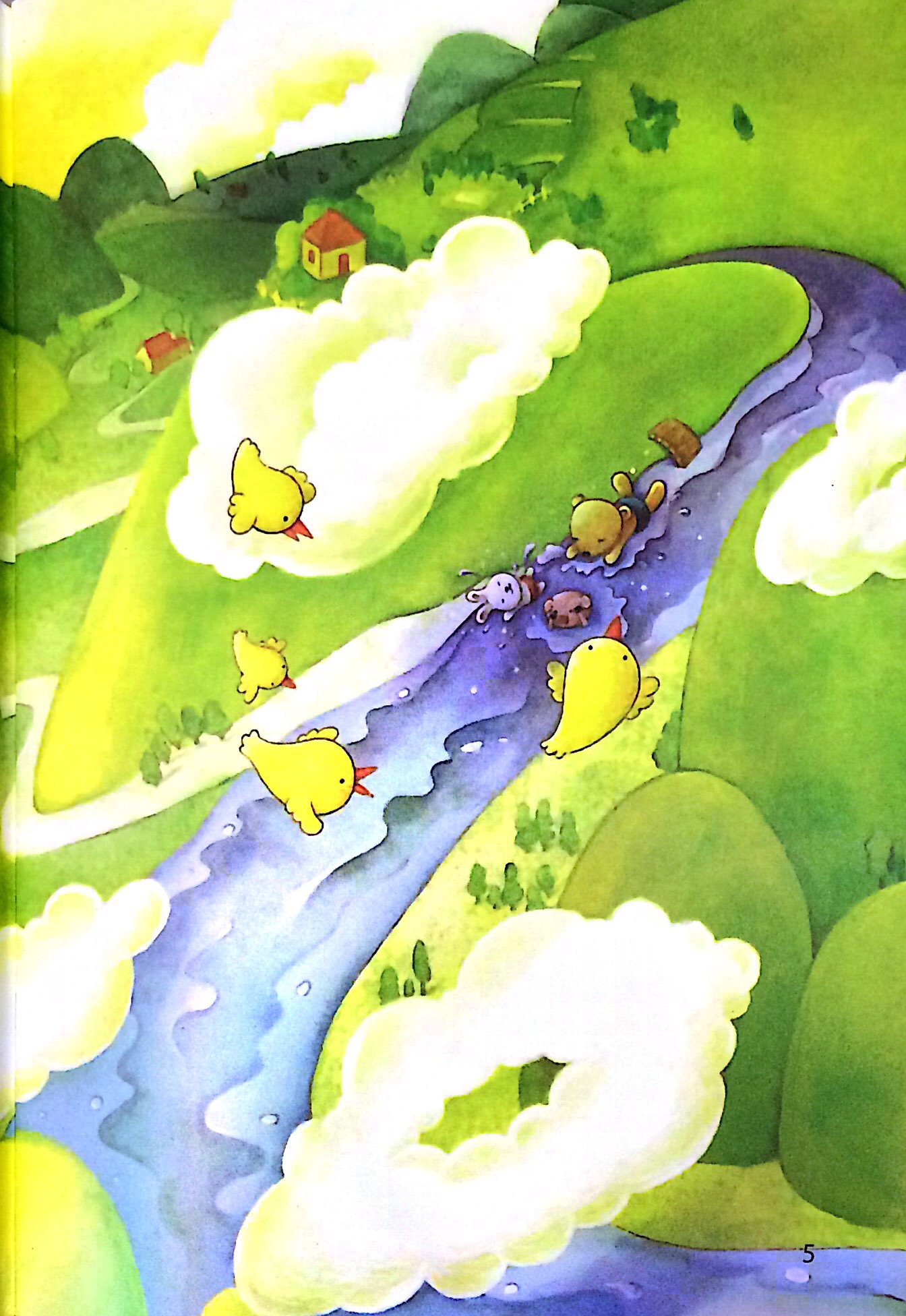 truyện tranh giáo dục thỏ con ơi - chuyến phiêu lưu trên dòng suối