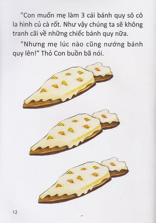 truyện tranh giáo dục thỏ con ơi - mẹ thỏ siêu đầu bếp