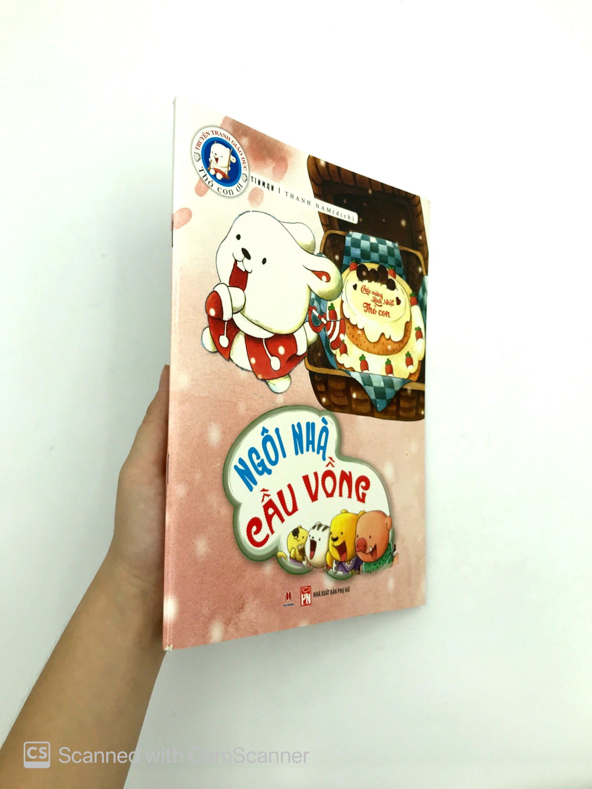 truyện tranh giáo dục thỏ con ơi - ngôi nhà cầu vồng