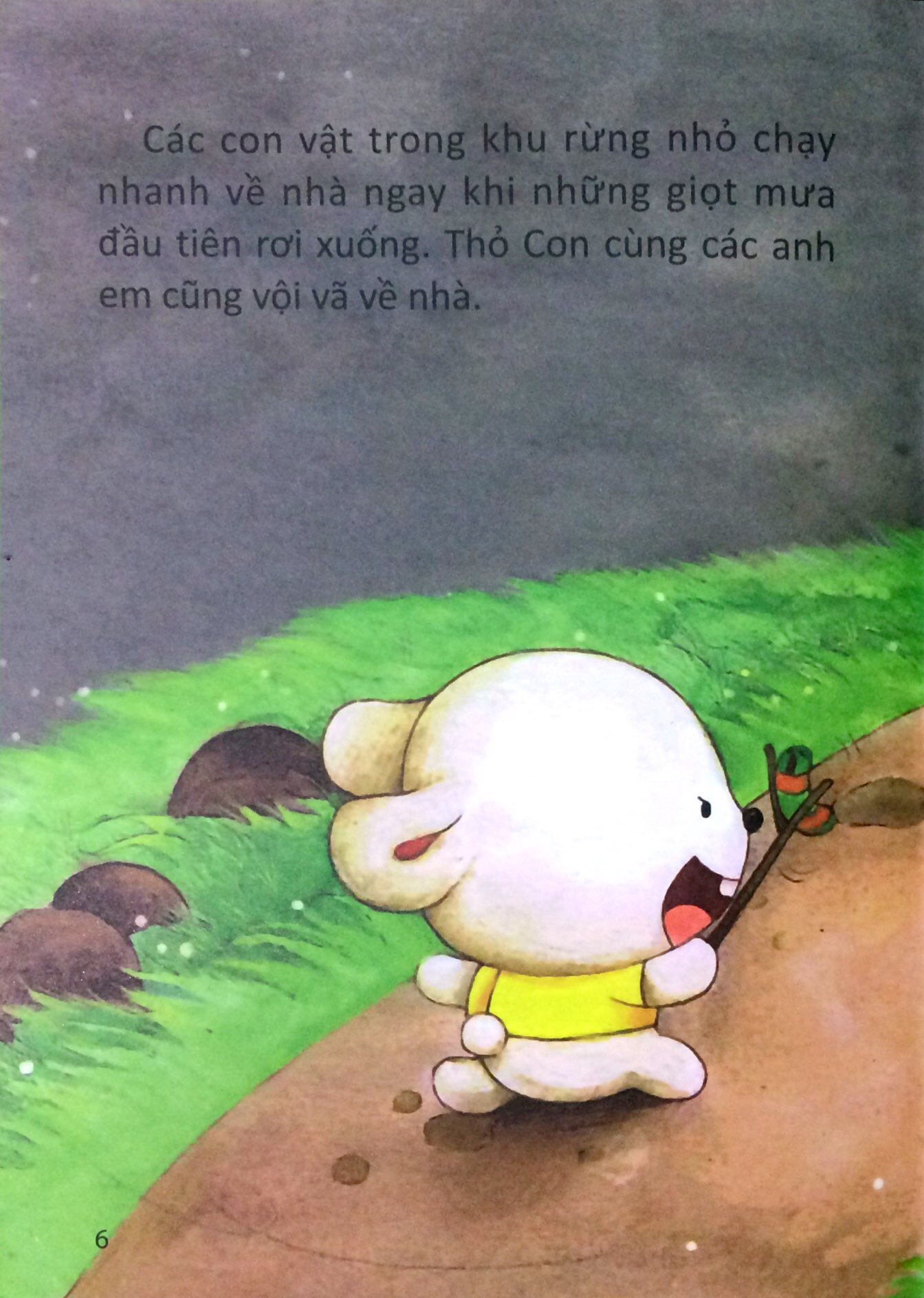 truyện tranh giáo dục thỏ con ơi - những vị khách bất ngờ