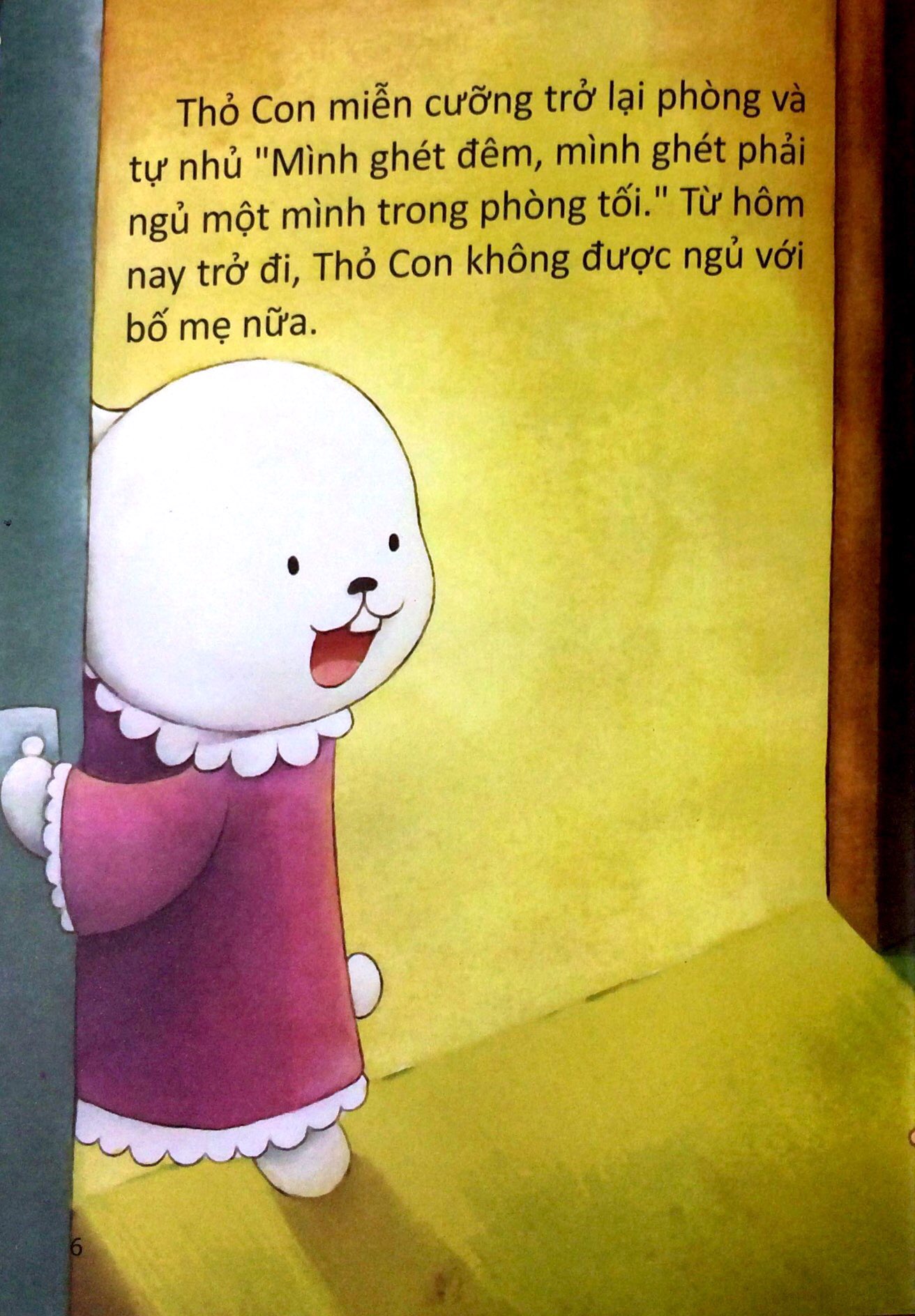 truyện tranh giáo dục thỏ con ơi - quái vật khò khò