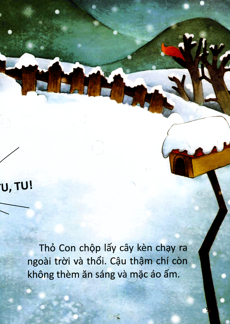 truyện tranh gíao dục thỏ con ơi - sinh nhật thỏ con