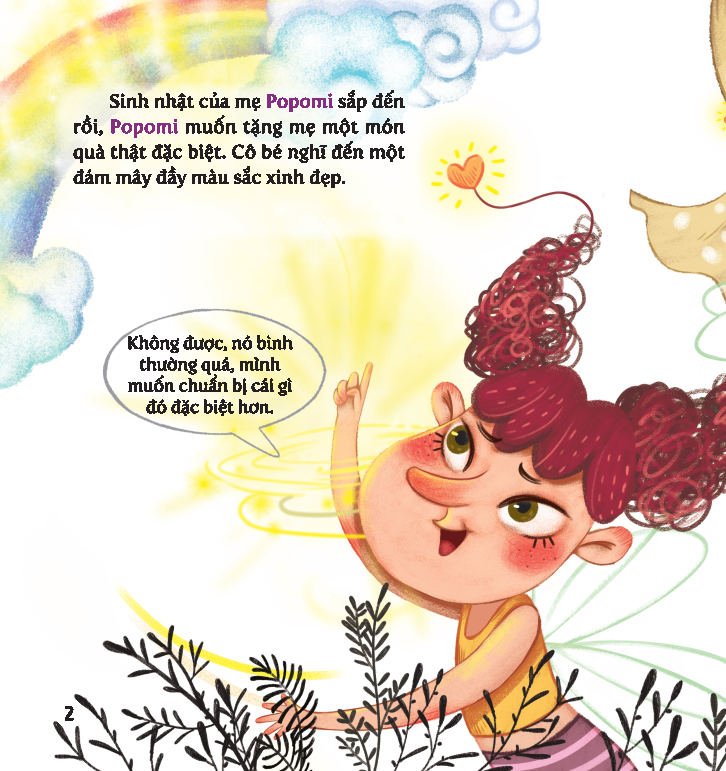 truyện tranh học viện phép thuật - rèn luyện aq cho trẻ - dạy trẻ biết chịu trách nhiệm - hoa bảy màu biến mất