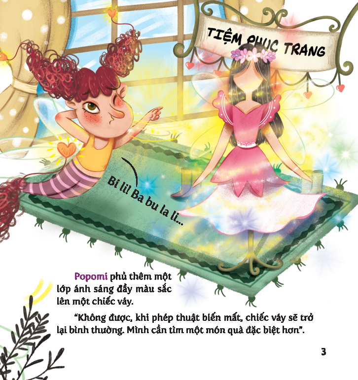 truyện tranh học viện phép thuật - rèn luyện aq cho trẻ - dạy trẻ biết chịu trách nhiệm - hoa bảy màu biến mất