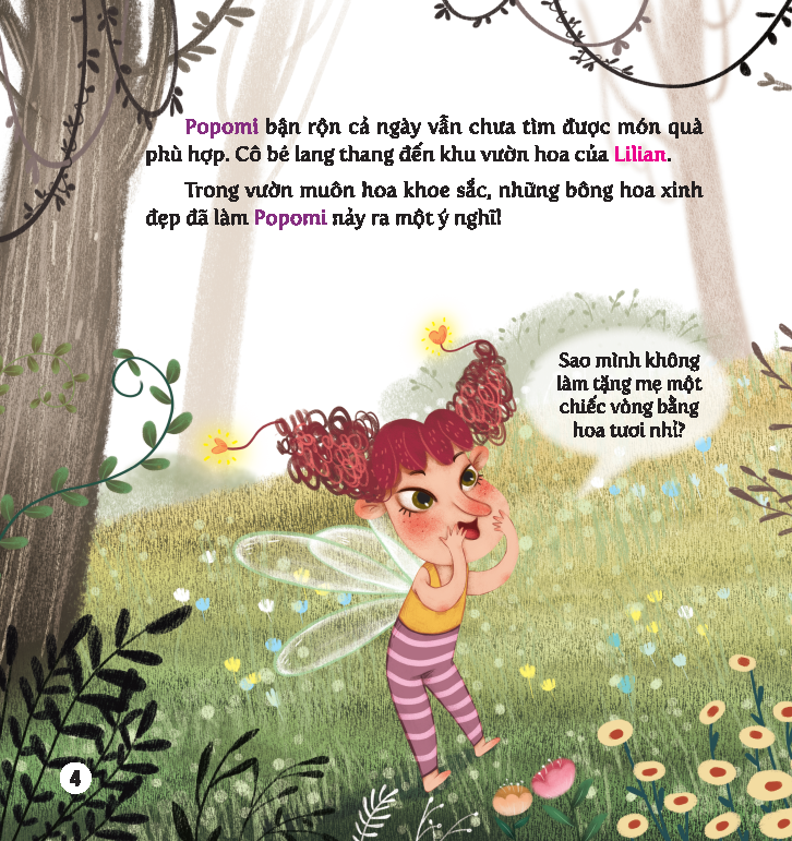 truyện tranh học viện phép thuật - rèn luyện aq cho trẻ - dạy trẻ biết chịu trách nhiệm - hoa bảy màu biến mất