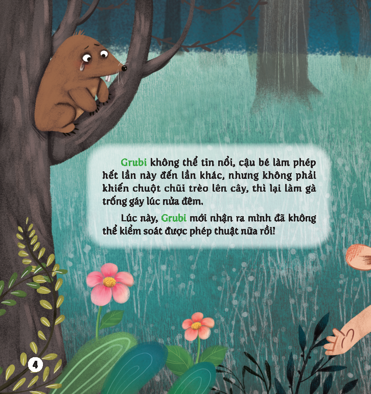 truyện tranh học viện phép thuật - rèn luyện aq cho trẻ - dạy trẻ kiên cường khi thất bại - phép thuật biến mất